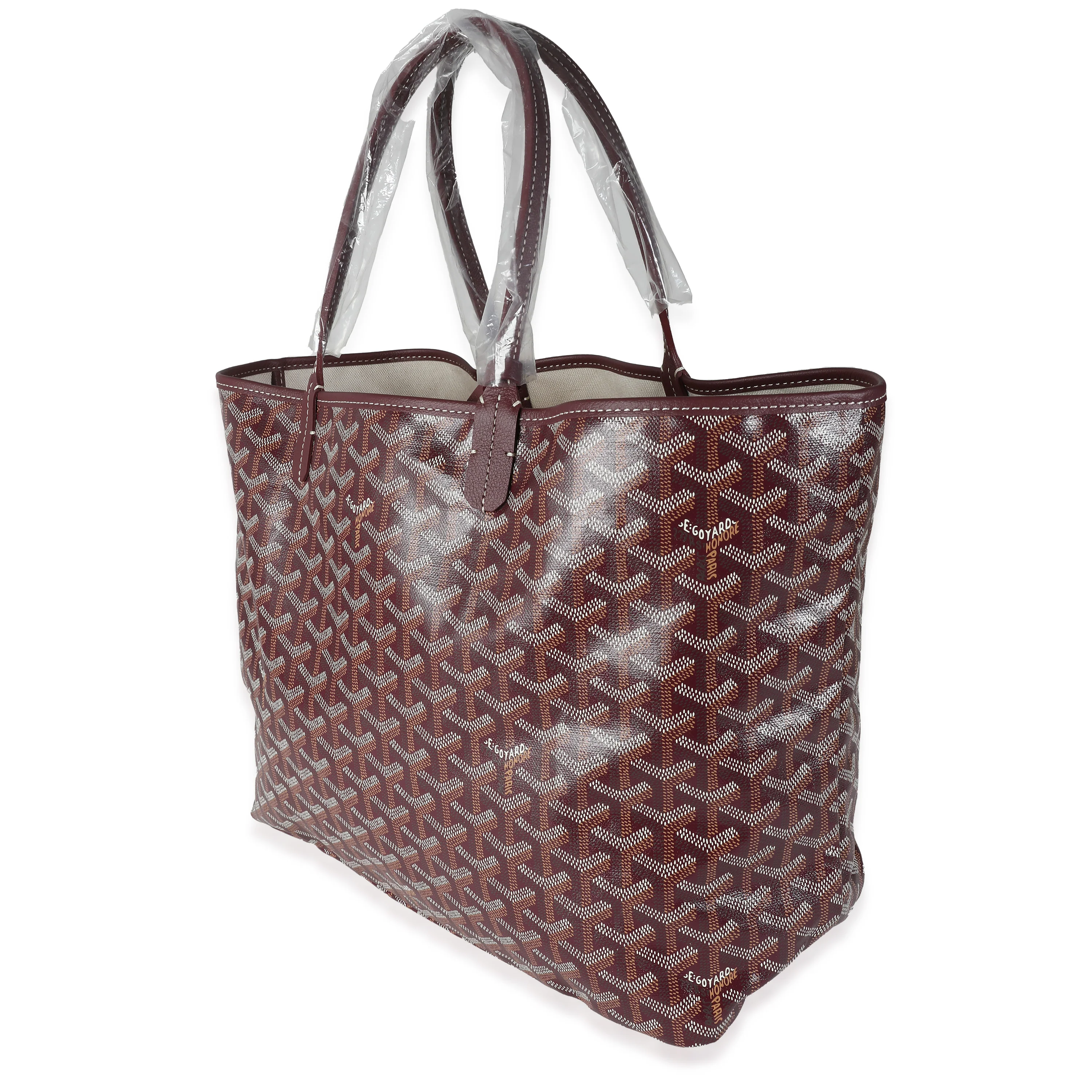 Burgundy Goyardine Canvas Saint Louis PM - Image 2