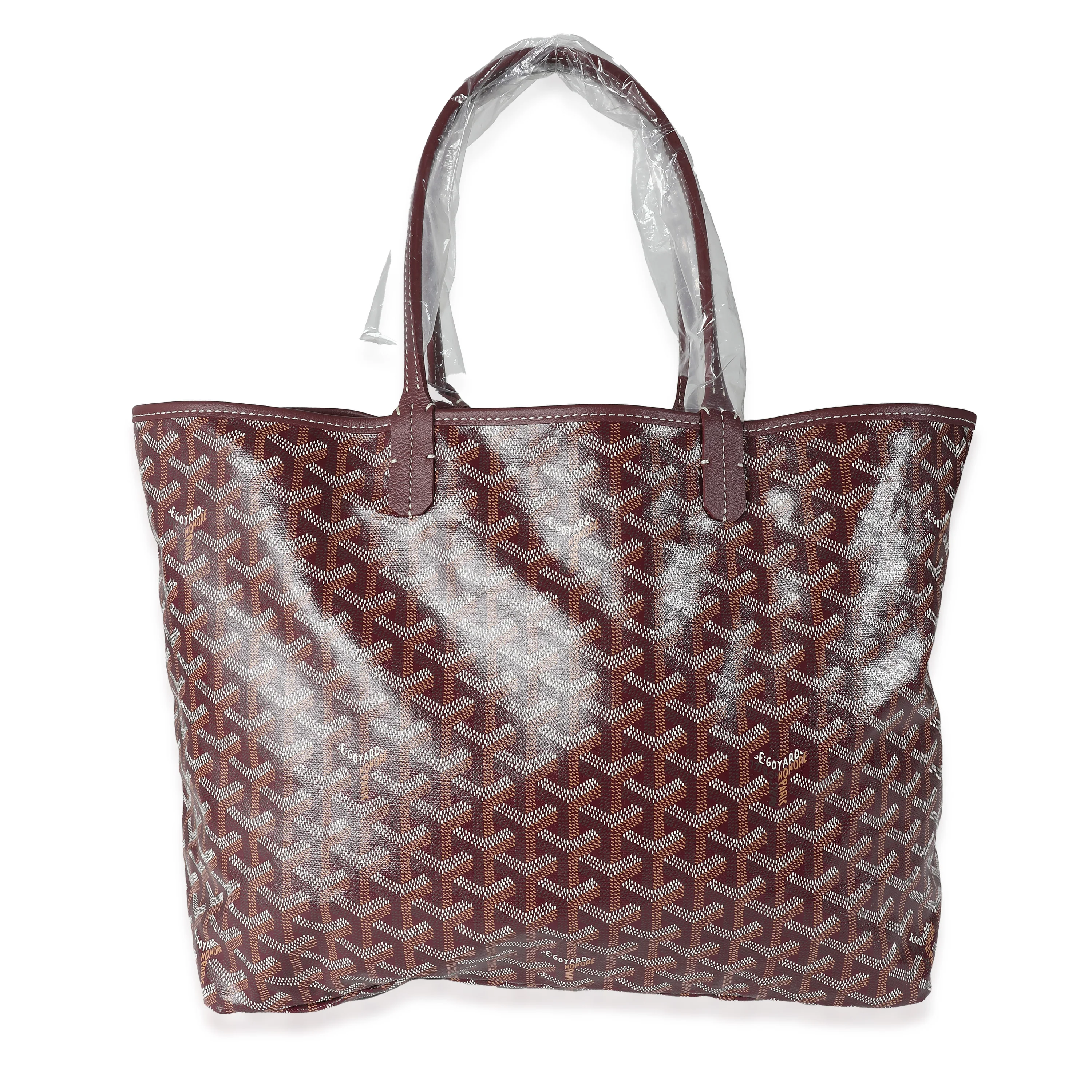 Burgundy Goyardine Canvas Saint Louis PM - Image 4