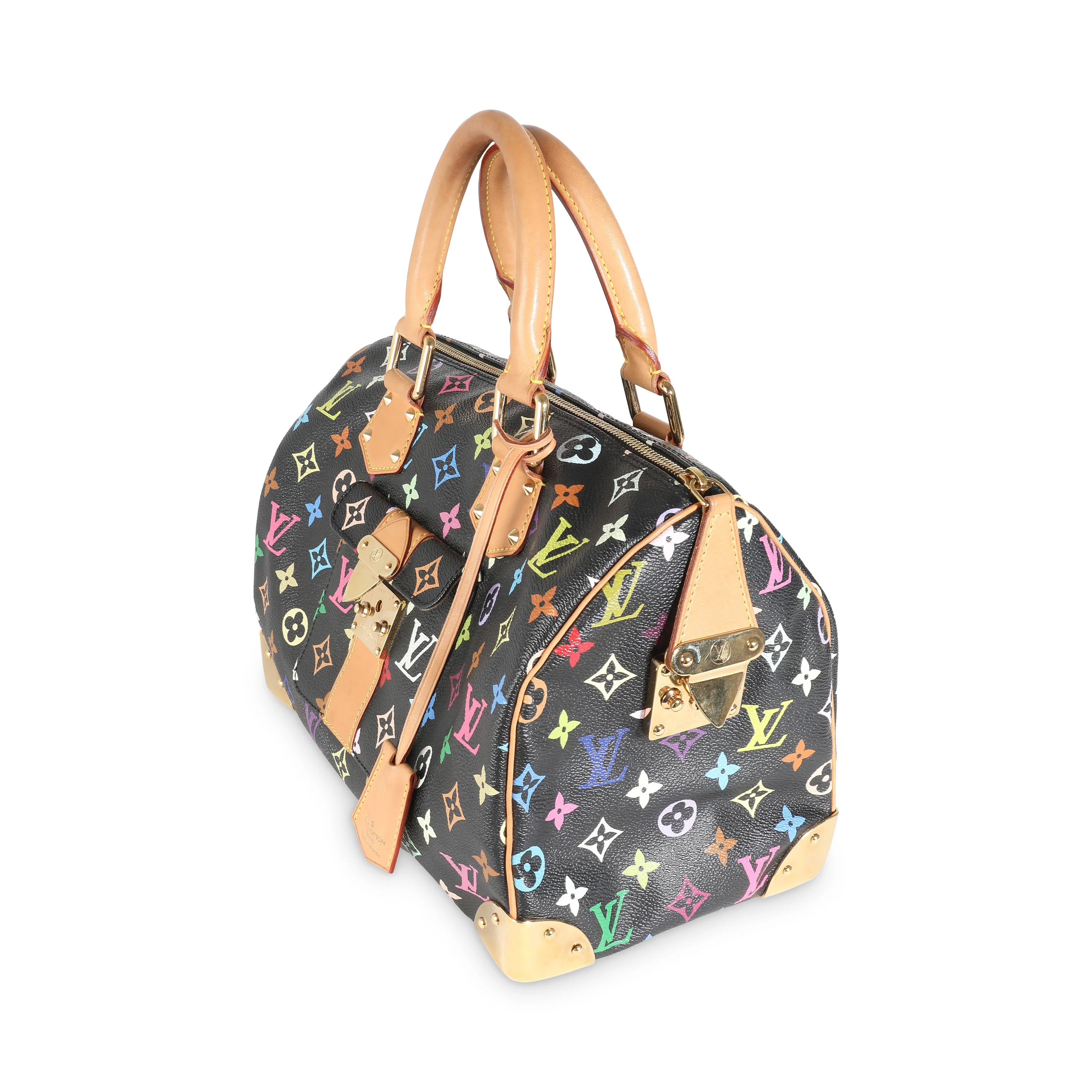 Black Multicolor Canvas Speedy 30 - Image 2