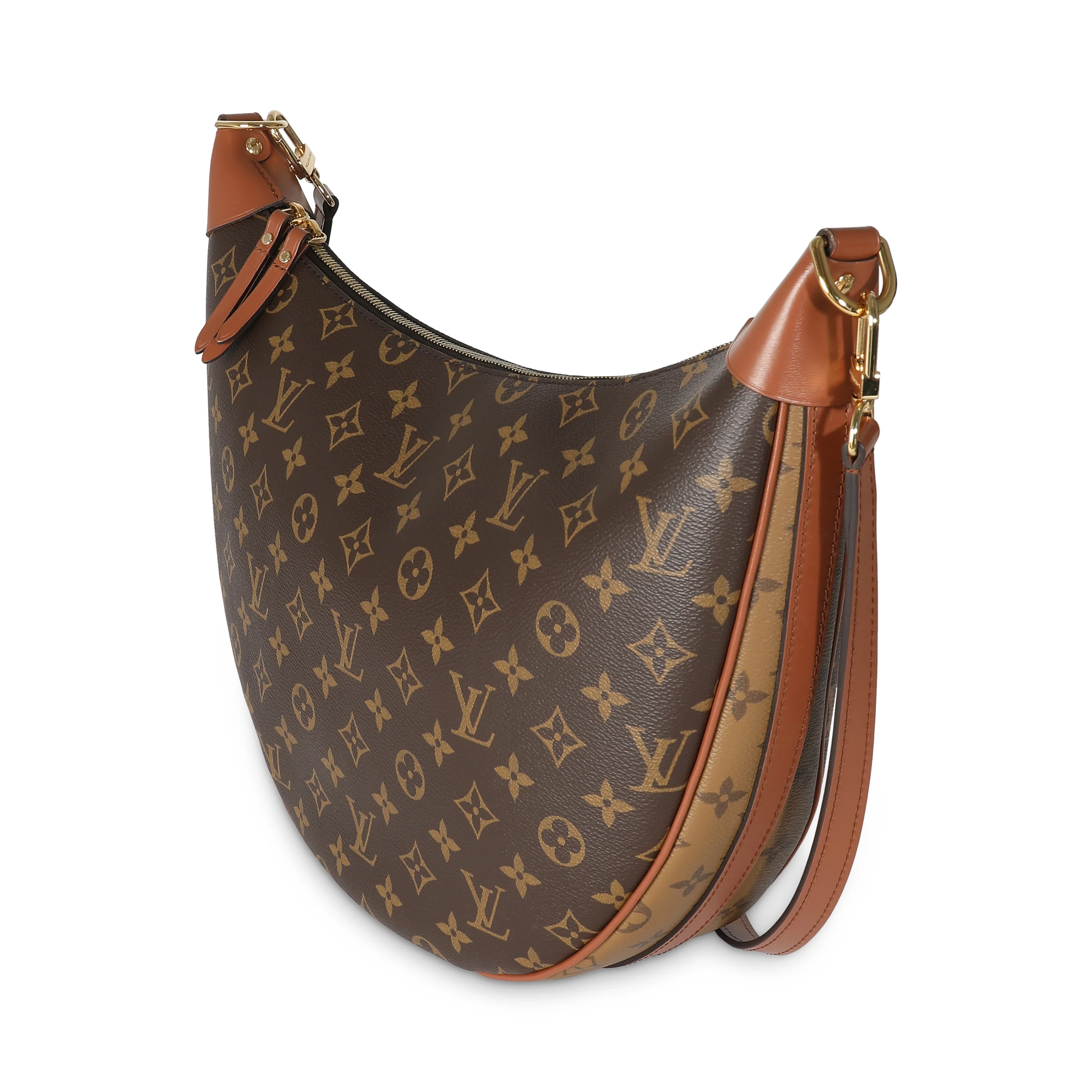 Reverse Monogram Canvas Loop Hobo - Image 2