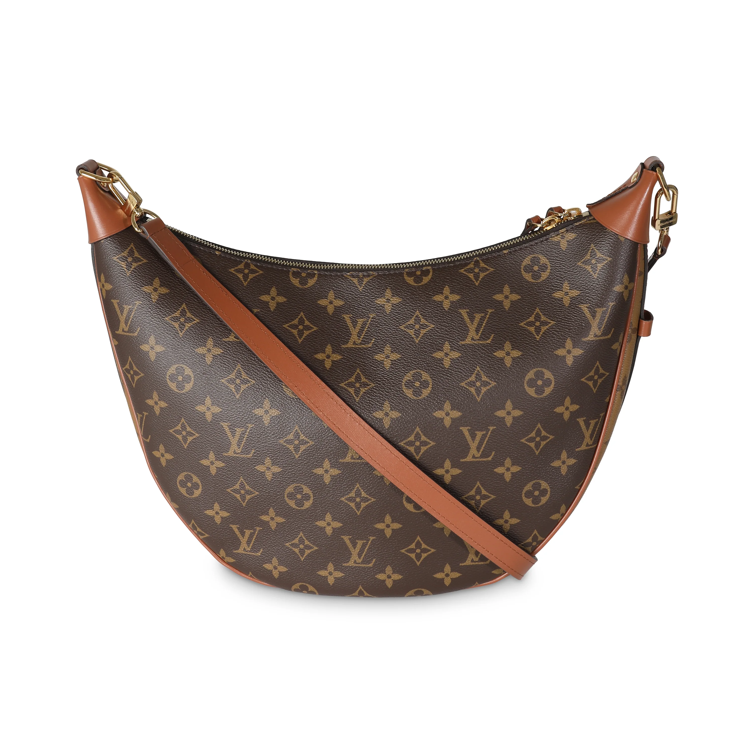 Reverse Monogram Canvas Loop Hobo - Image 4