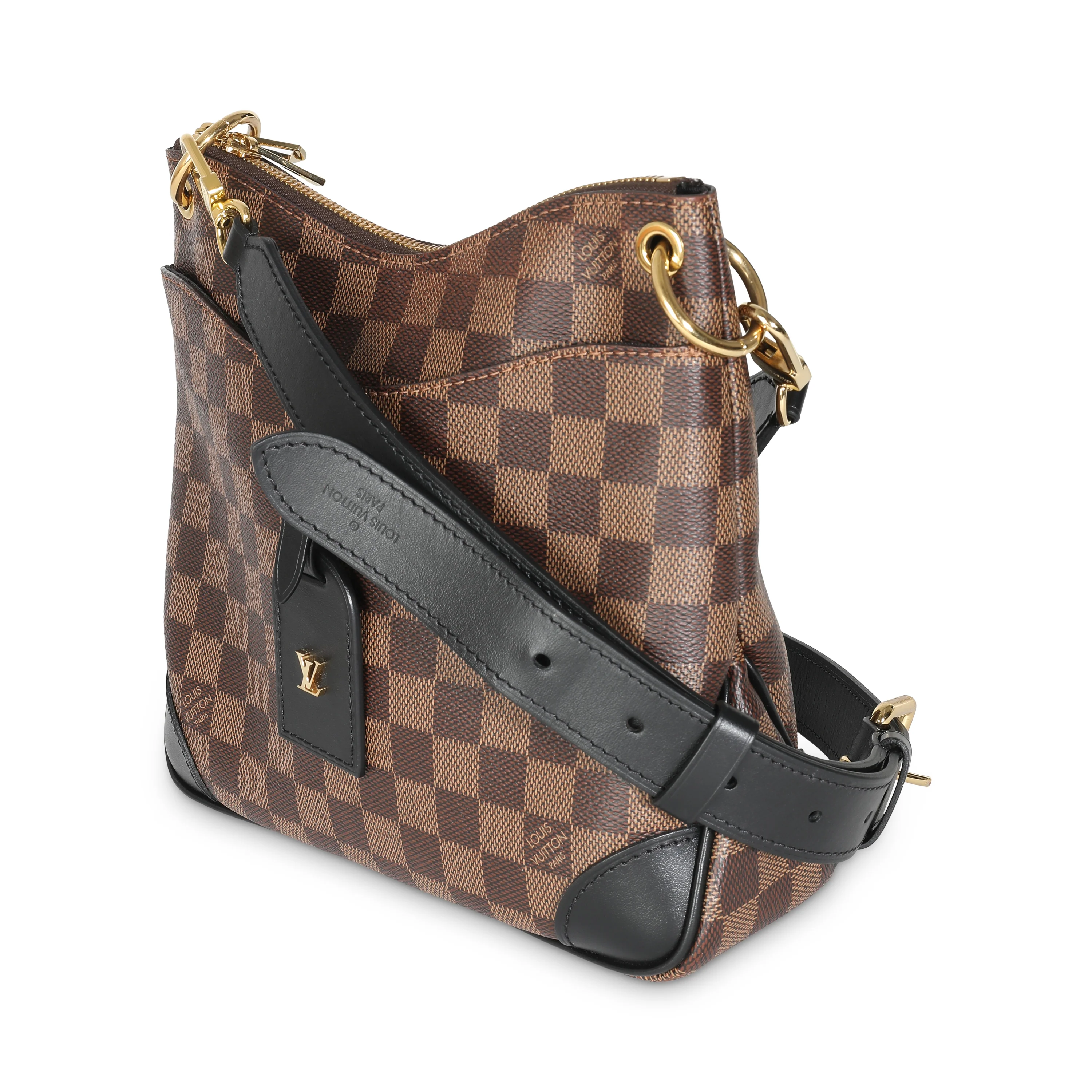 Black Damier Ebene Canvas Odeon PM - Image 2