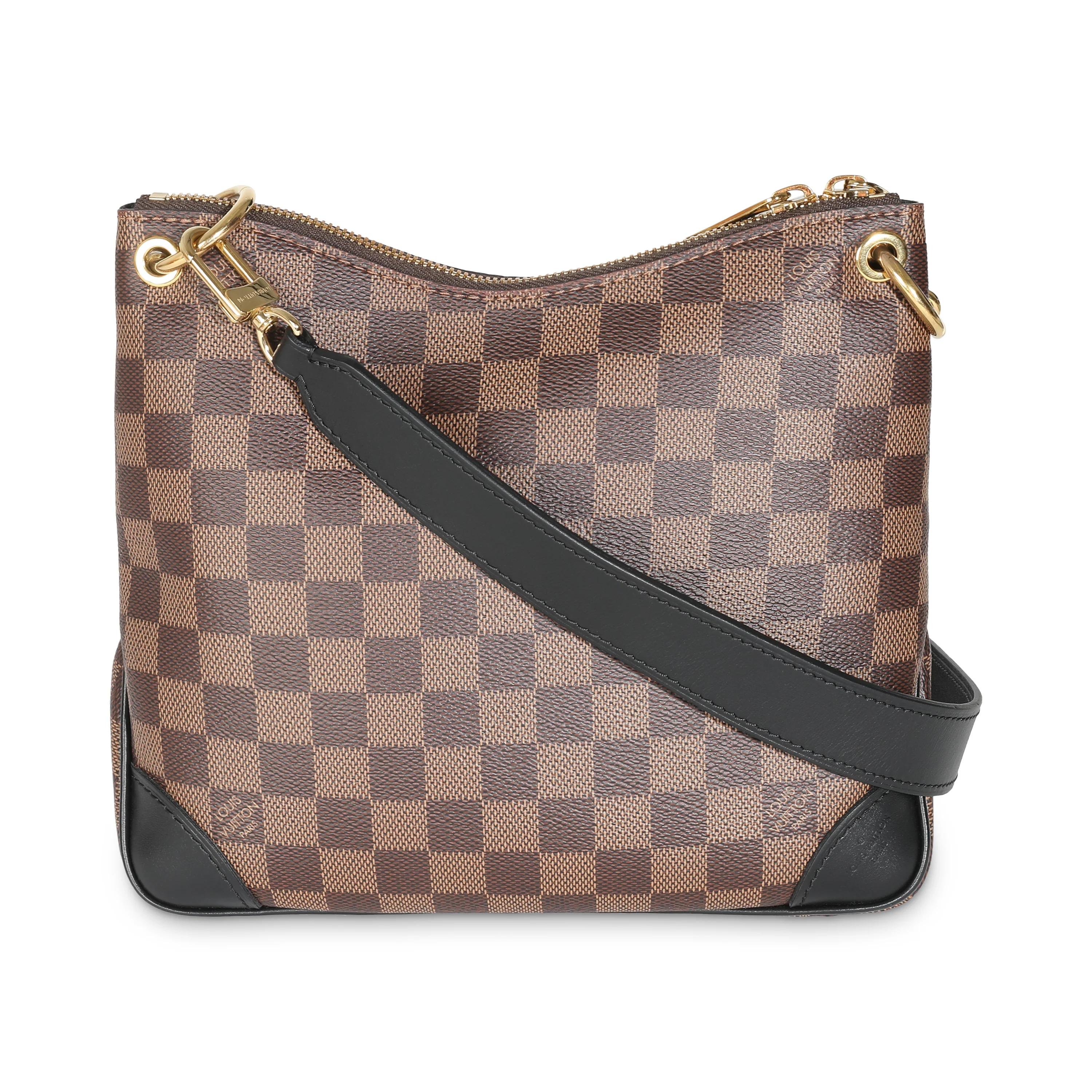Black Damier Ebene Canvas Odeon PM - Image 4