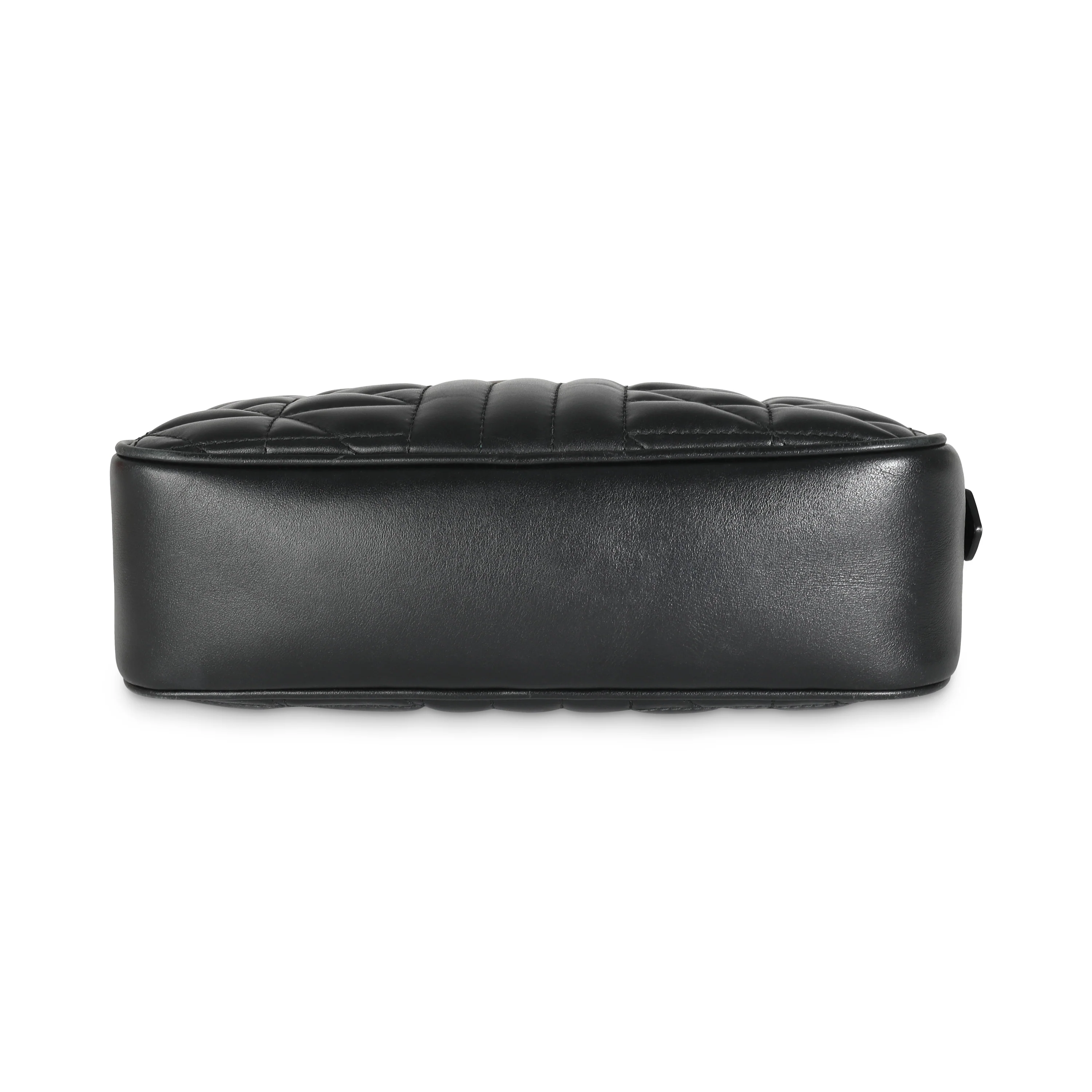 Black Matelasse Calfskin Aria Small GG Marmont Shoulder Bag - Image 5