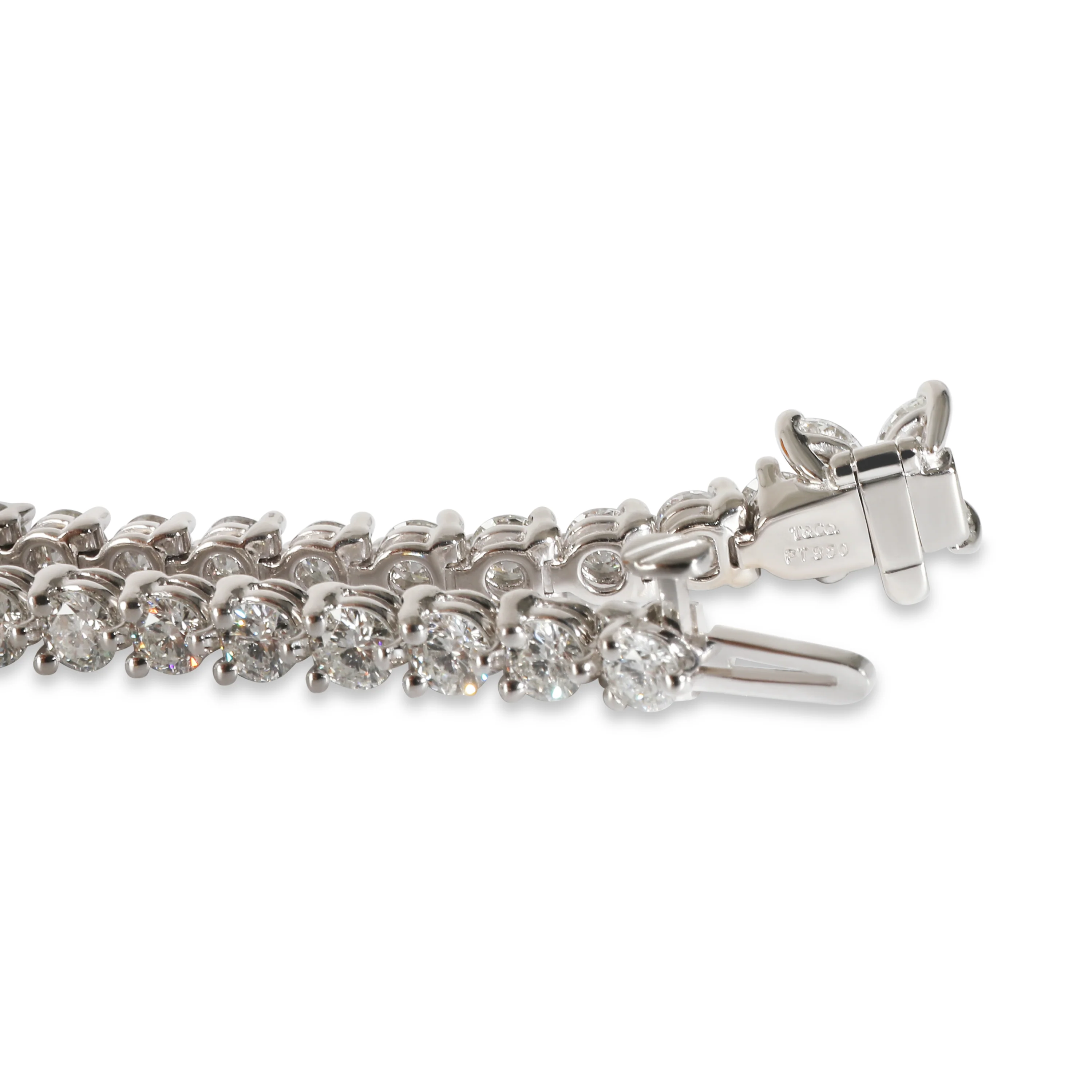 Victoria Bracelet in Platinum 4.49 CTW - Image 5