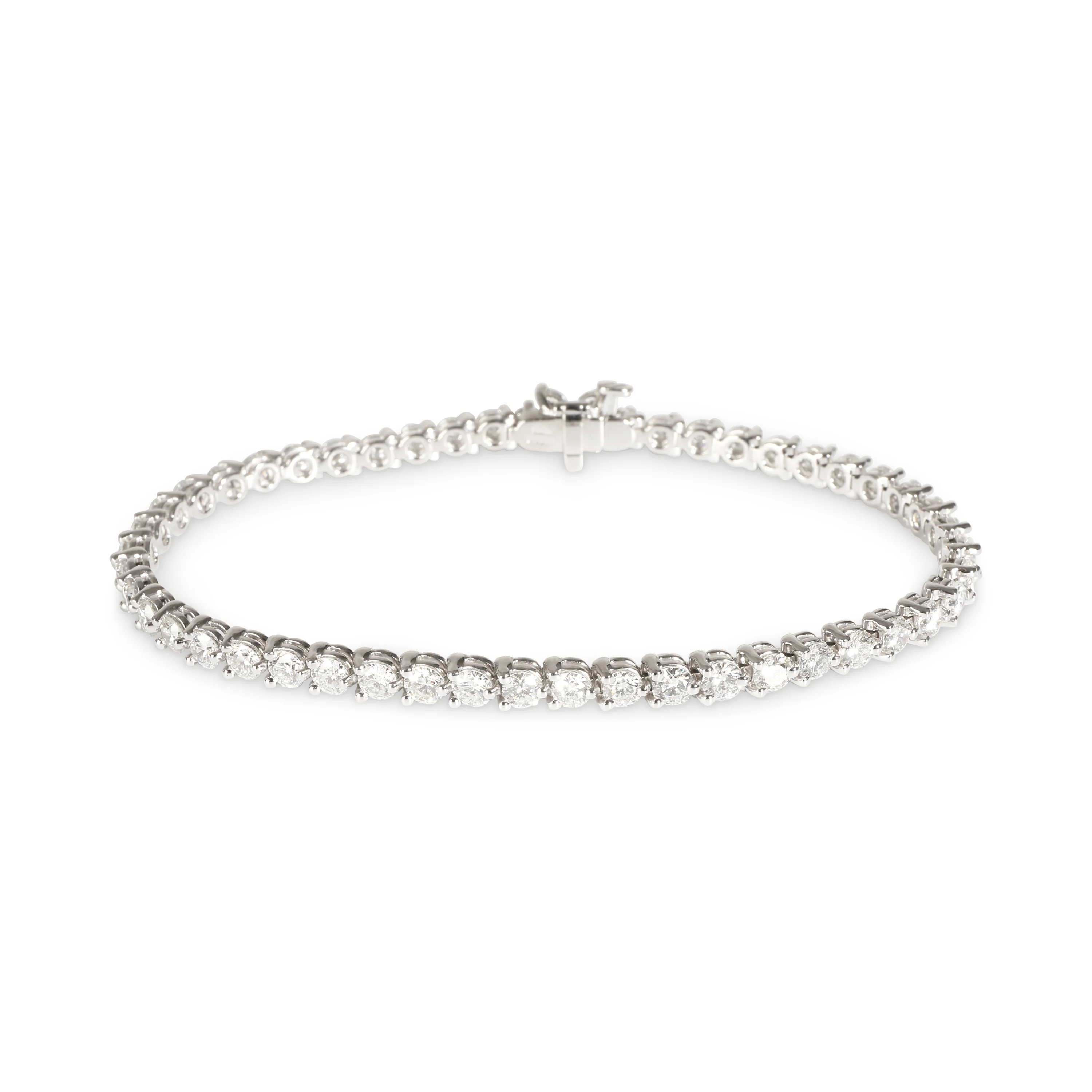 Victoria Bracelet in Platinum 4.49 CTW - Image 8
