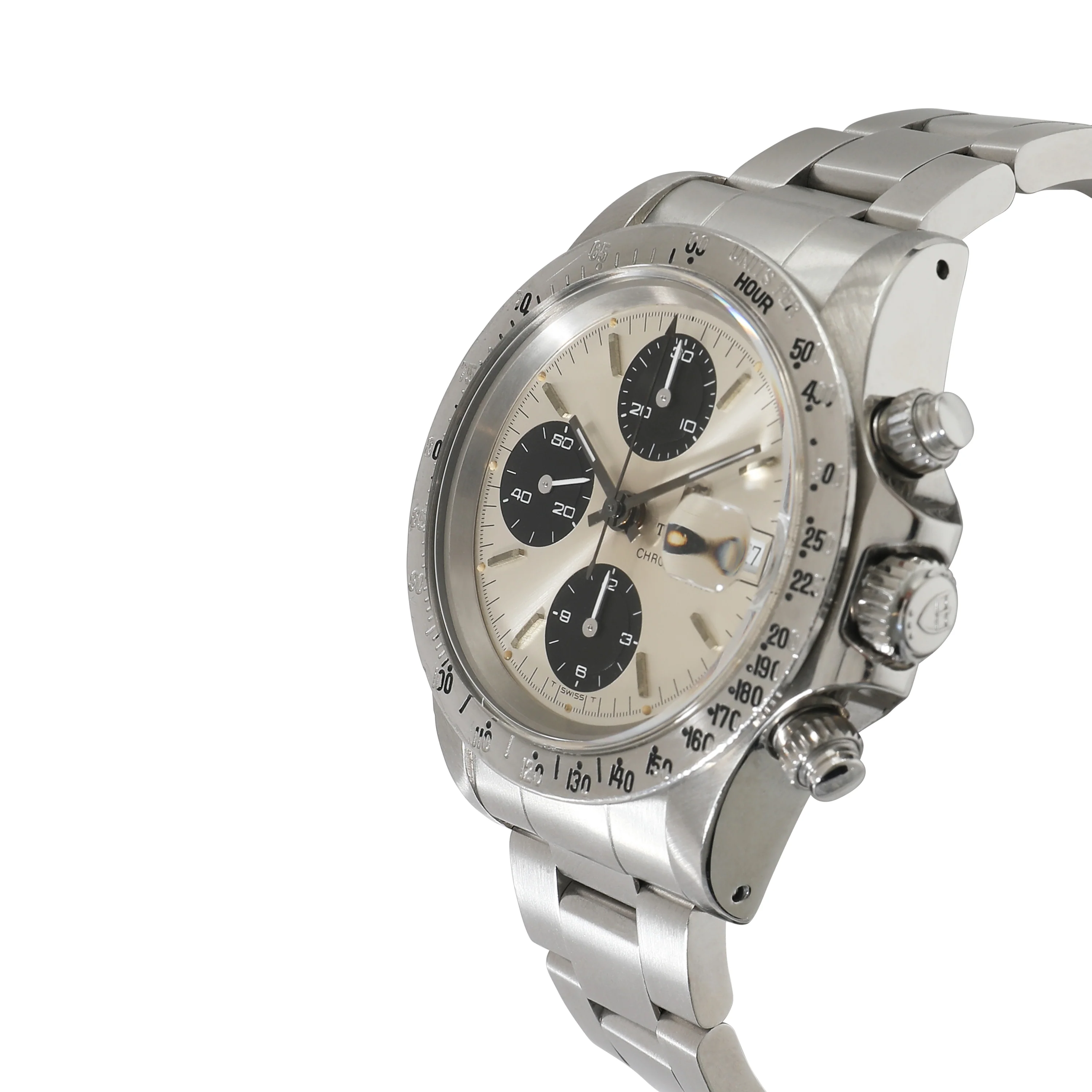 Chronotime Big Block Exotic 9430/0 Mens Watch in Stainless Steel - Image 3