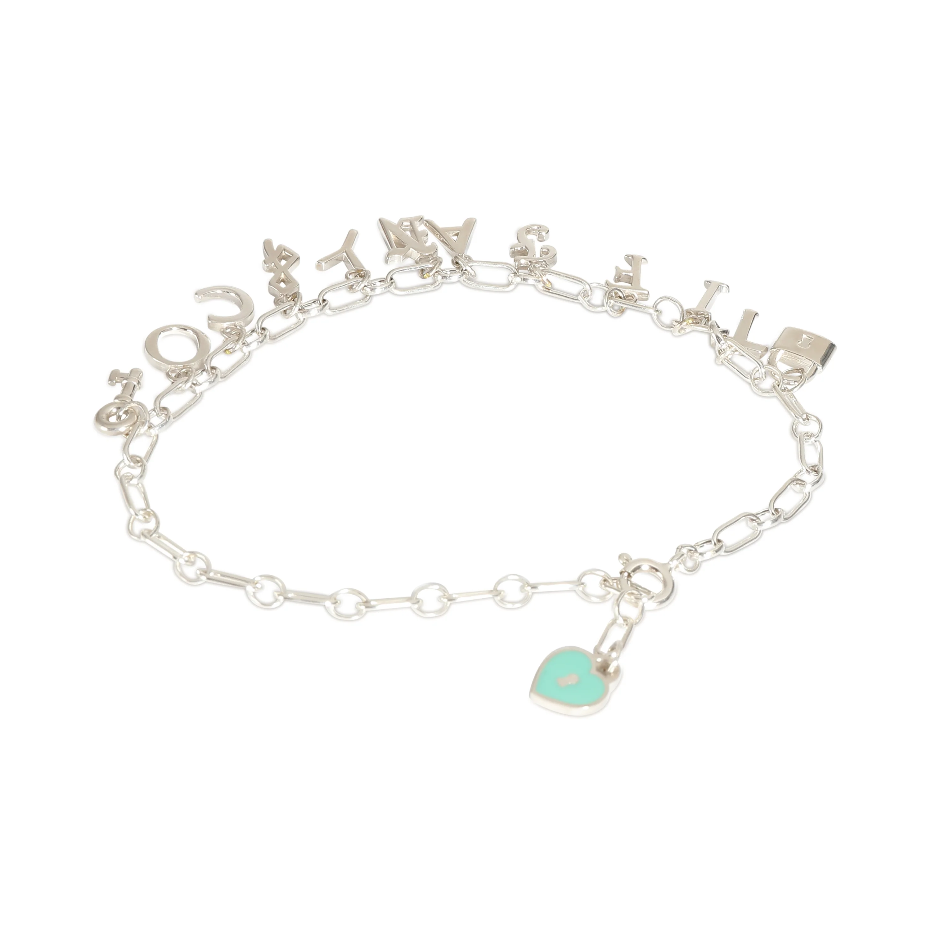 Notes Logo Charm Bracelet in  Sterling Silver - Image 2