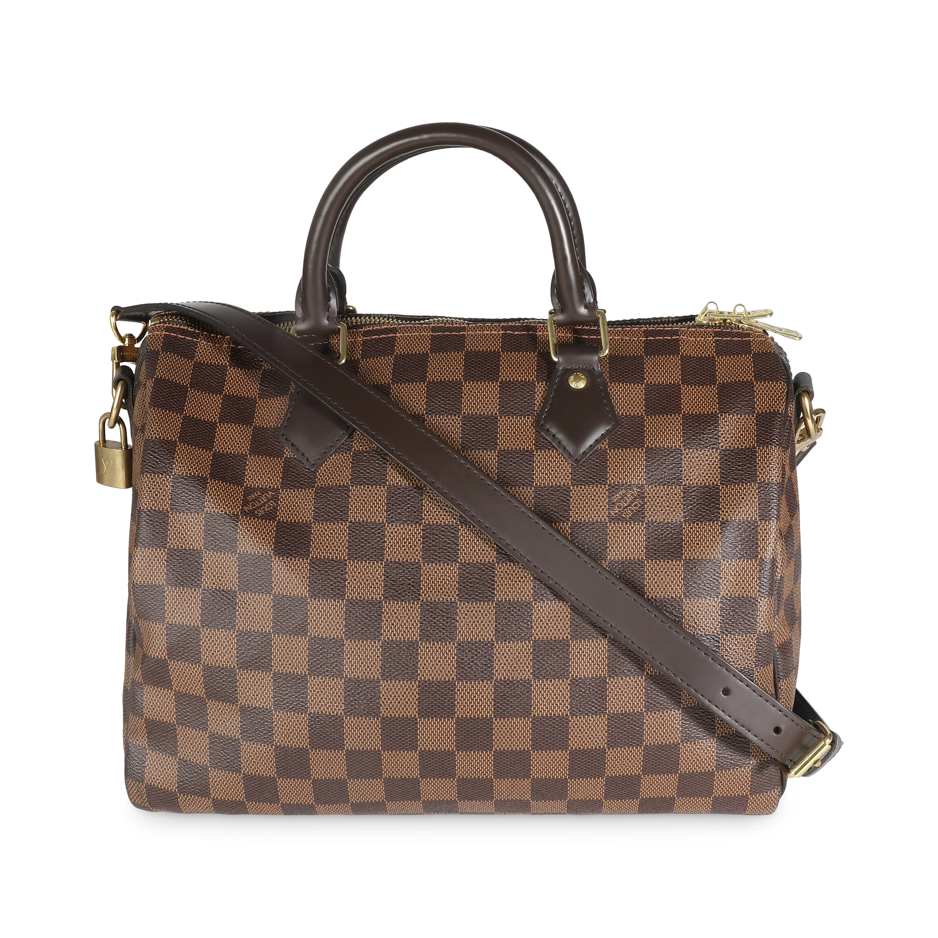 Damier Ebene Canvas Speedy Bandouliere 30 - Image 4