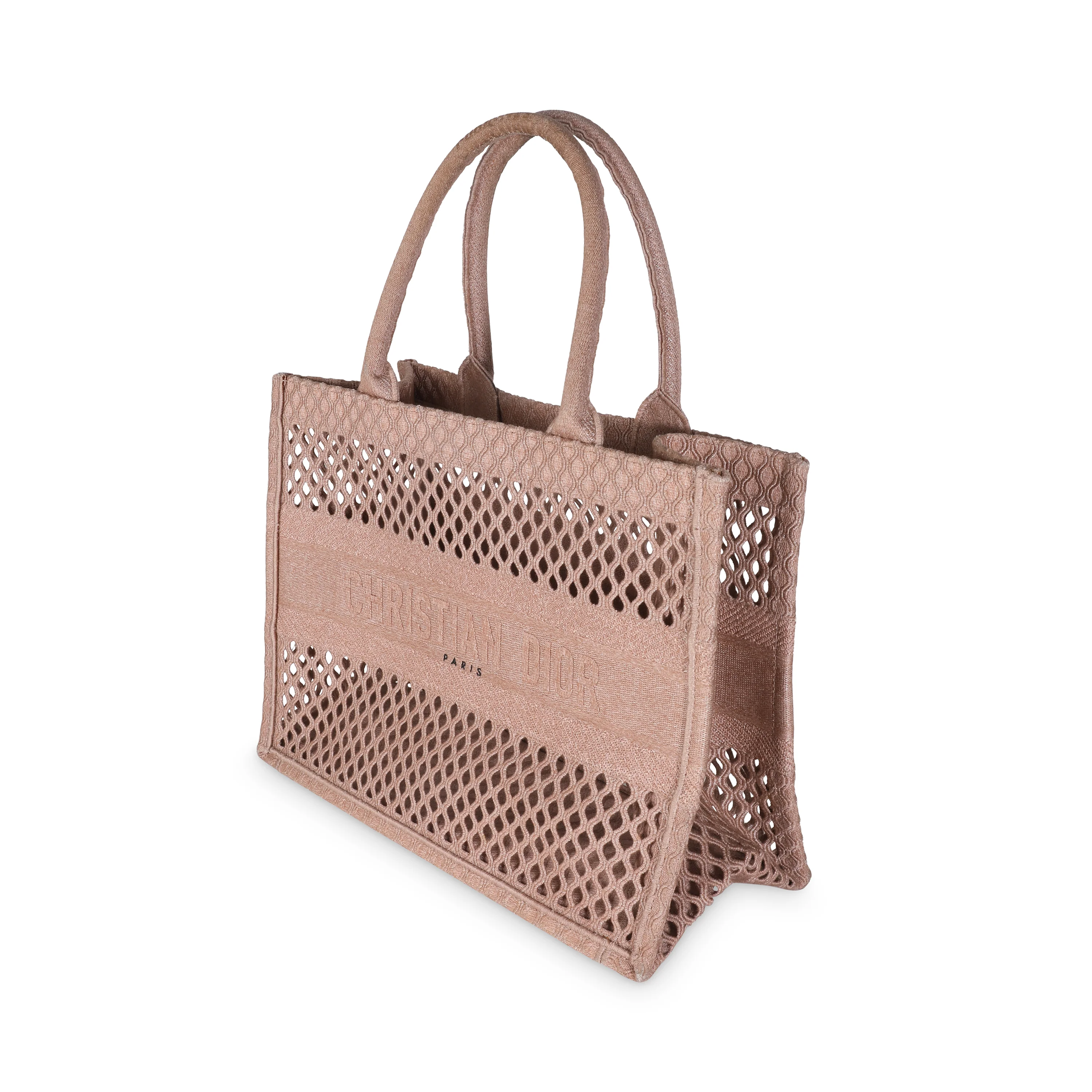 Clay Mesh Embroidered Medium Book Tote - Image 2