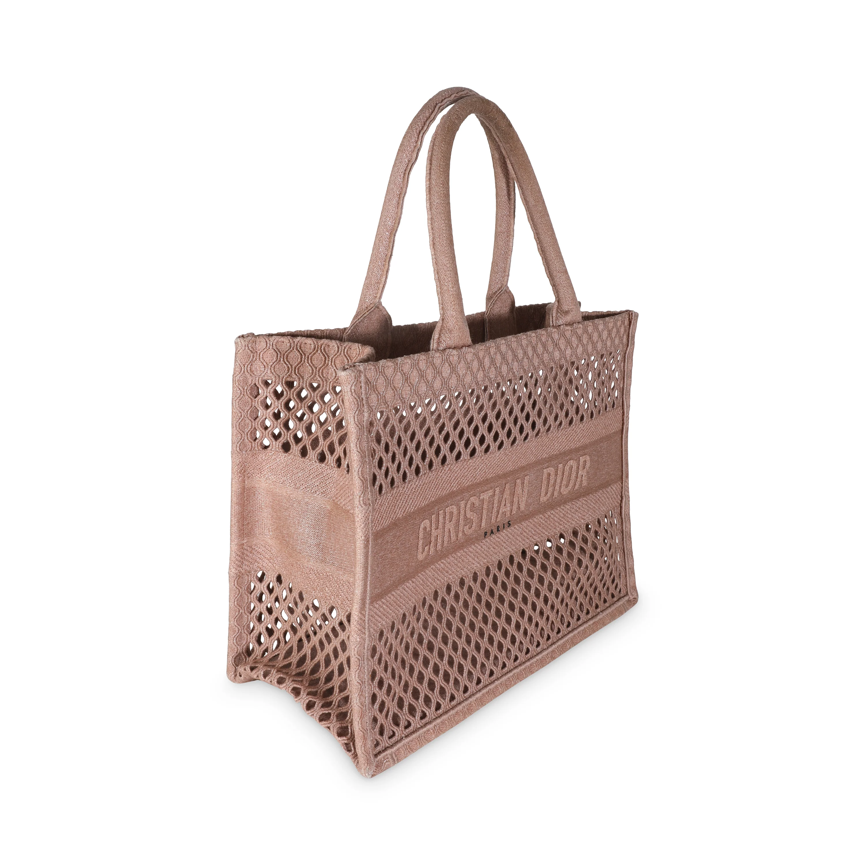 Clay Mesh Embroidered Medium Book Tote - Image 3