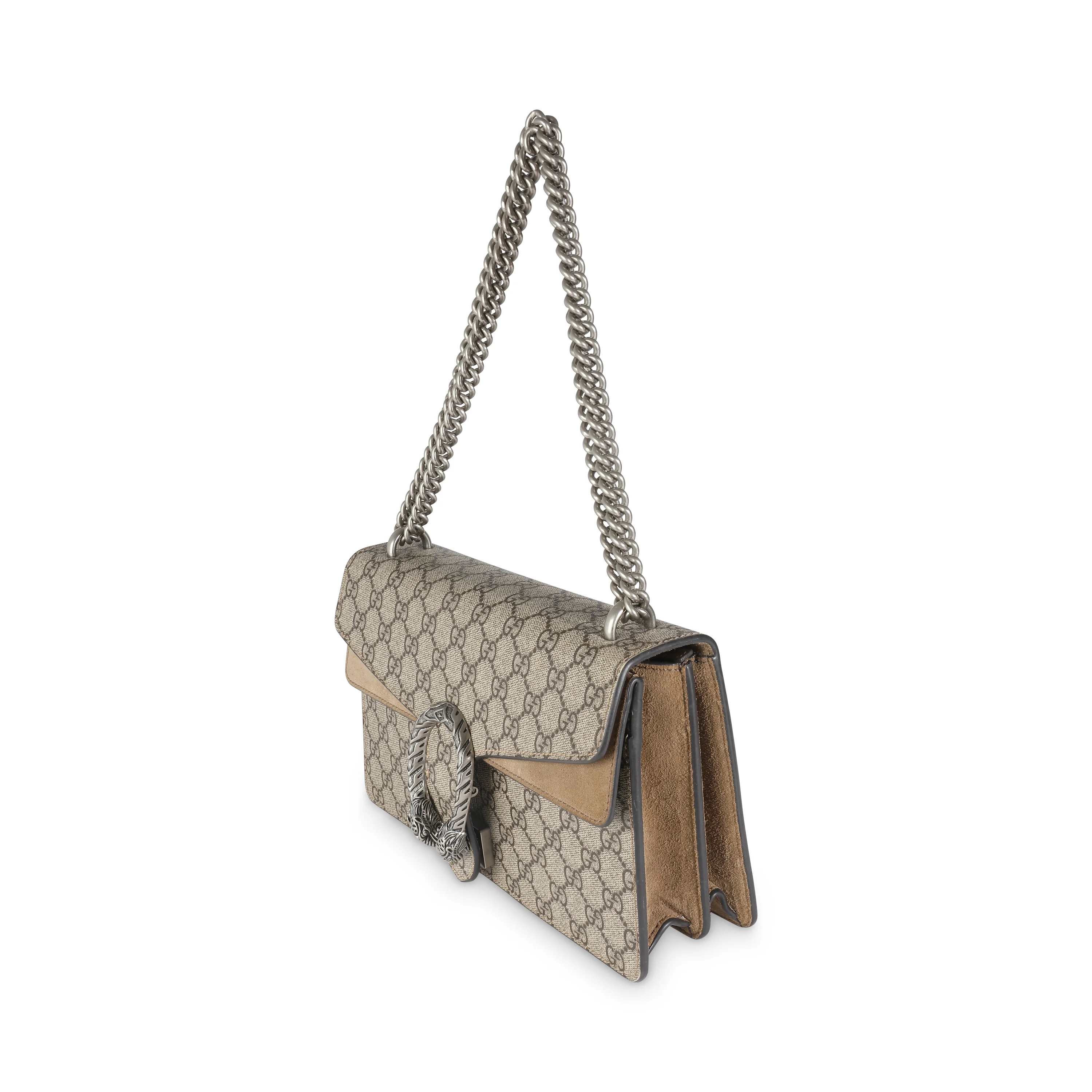 Beige GG Supreme Canvas Small Dionysus Bag - Image 2