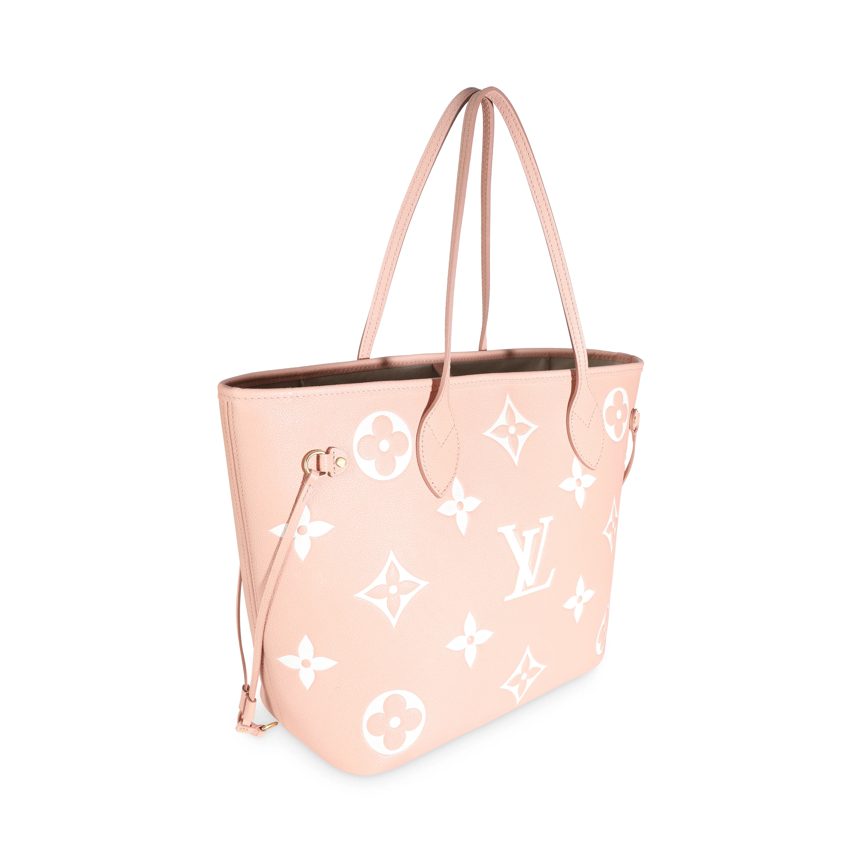 Trianon Pink Cream Empreinte Monogram Giant Neverfull MM - Image 3