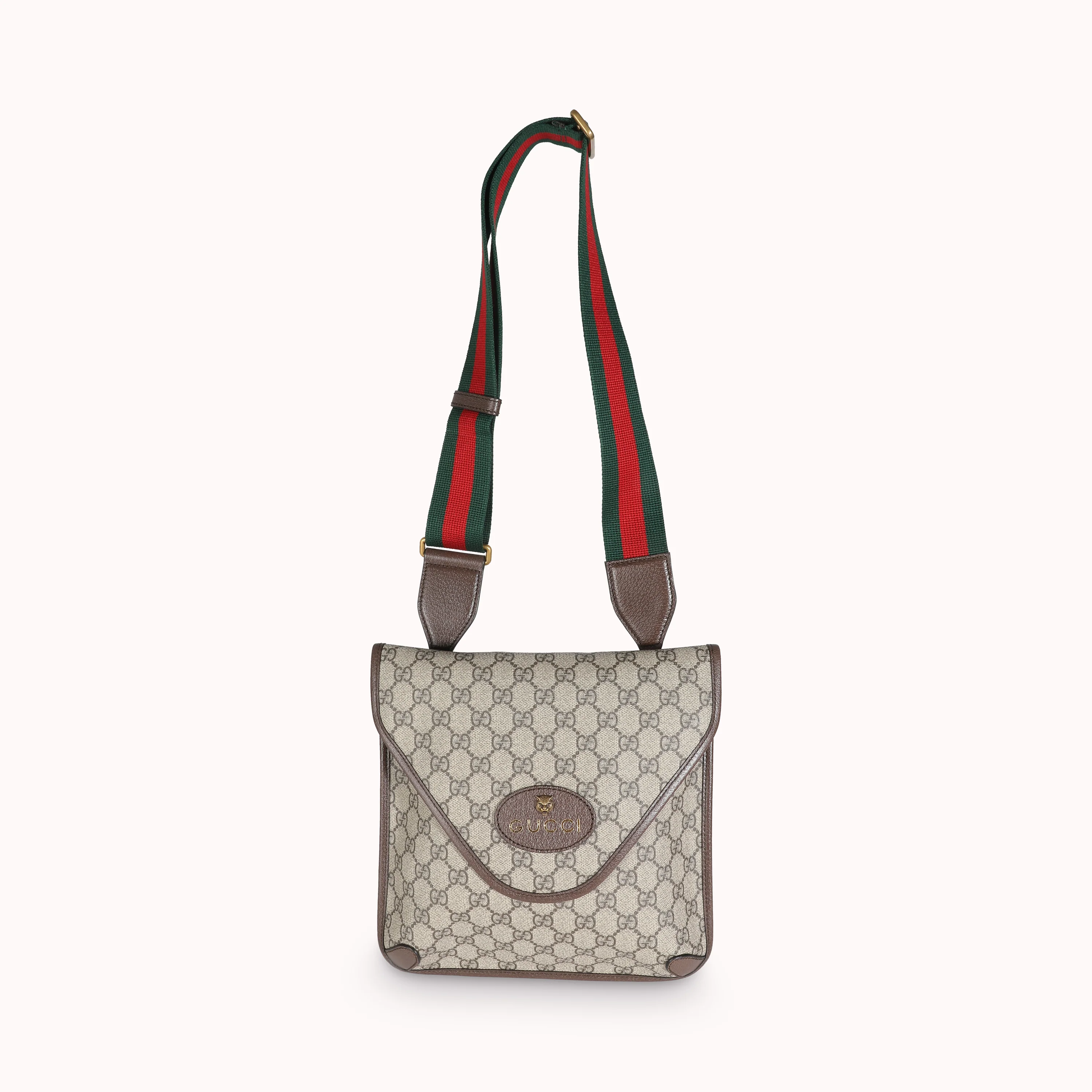 Beige GG Supreme Canvas Neo Vintage Messenger - Image 8
