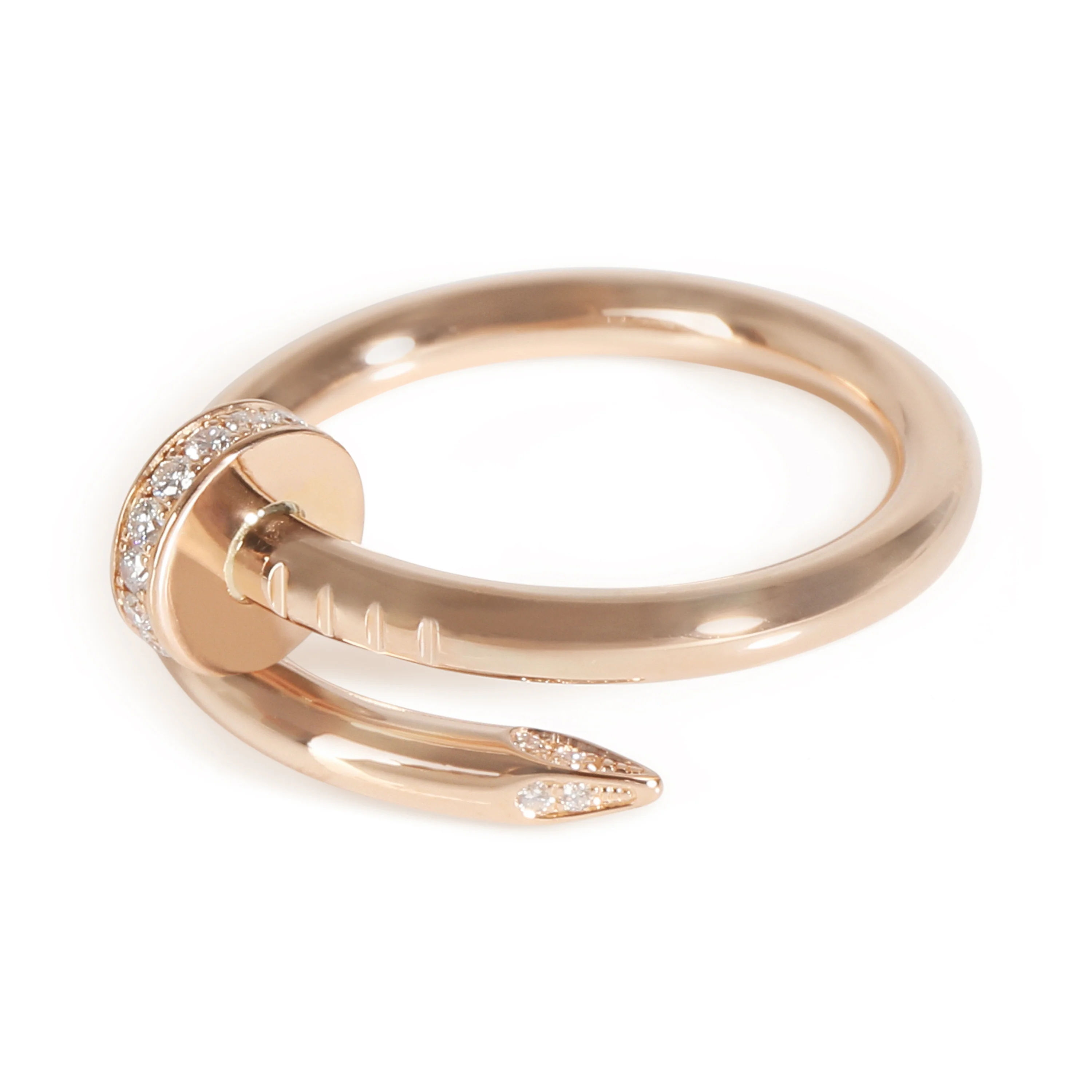 Juste Un Clou Ring, Diamonds (Rose Gold) - Image 2