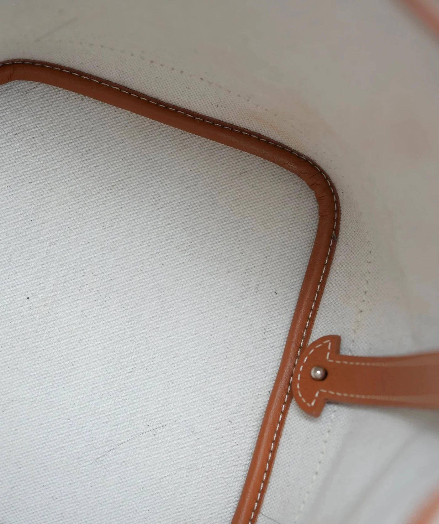 Black Gold Goyardine Canvas Petit Flot Bucket PM - Image 5
