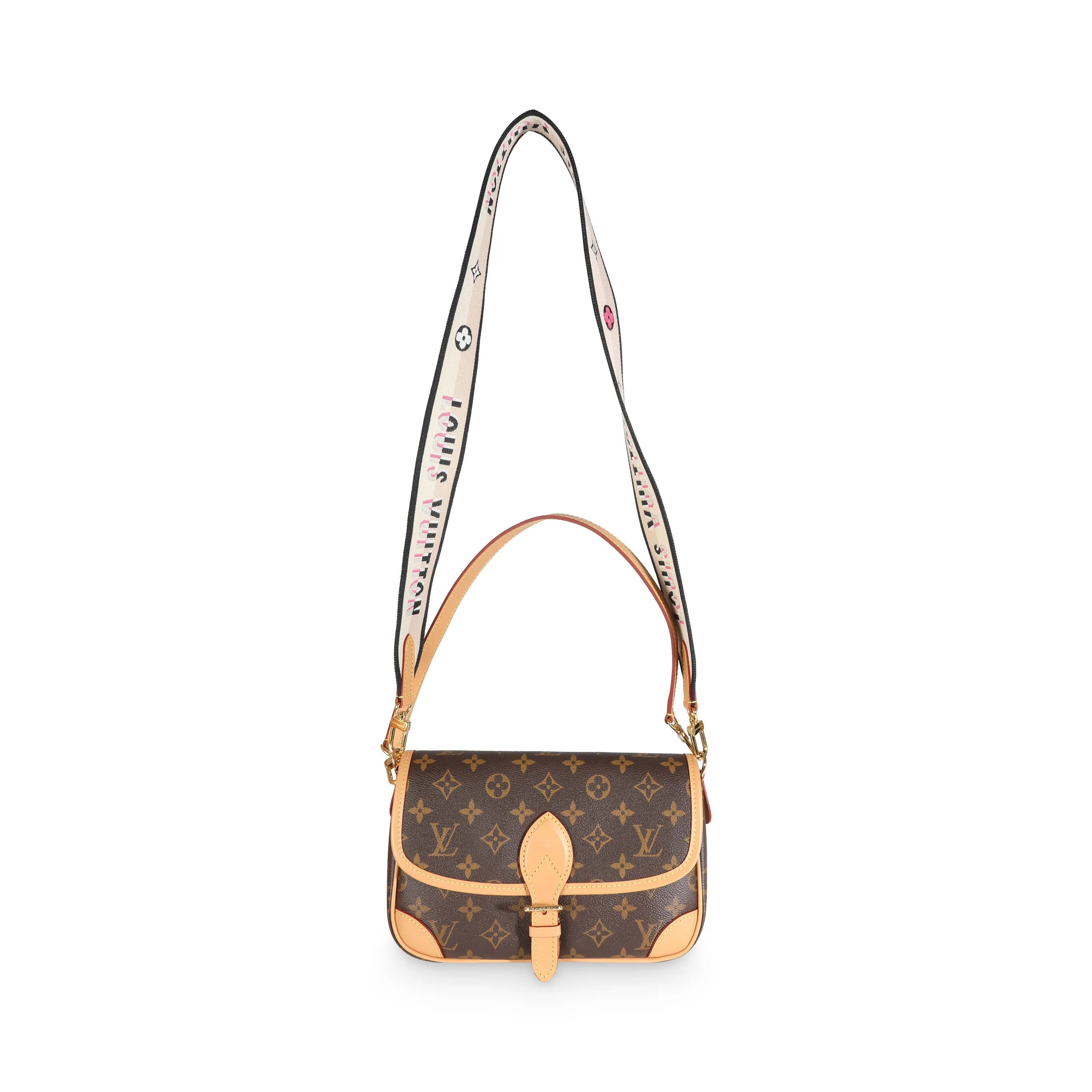 Black Monogram Canvas Diane - Image 8