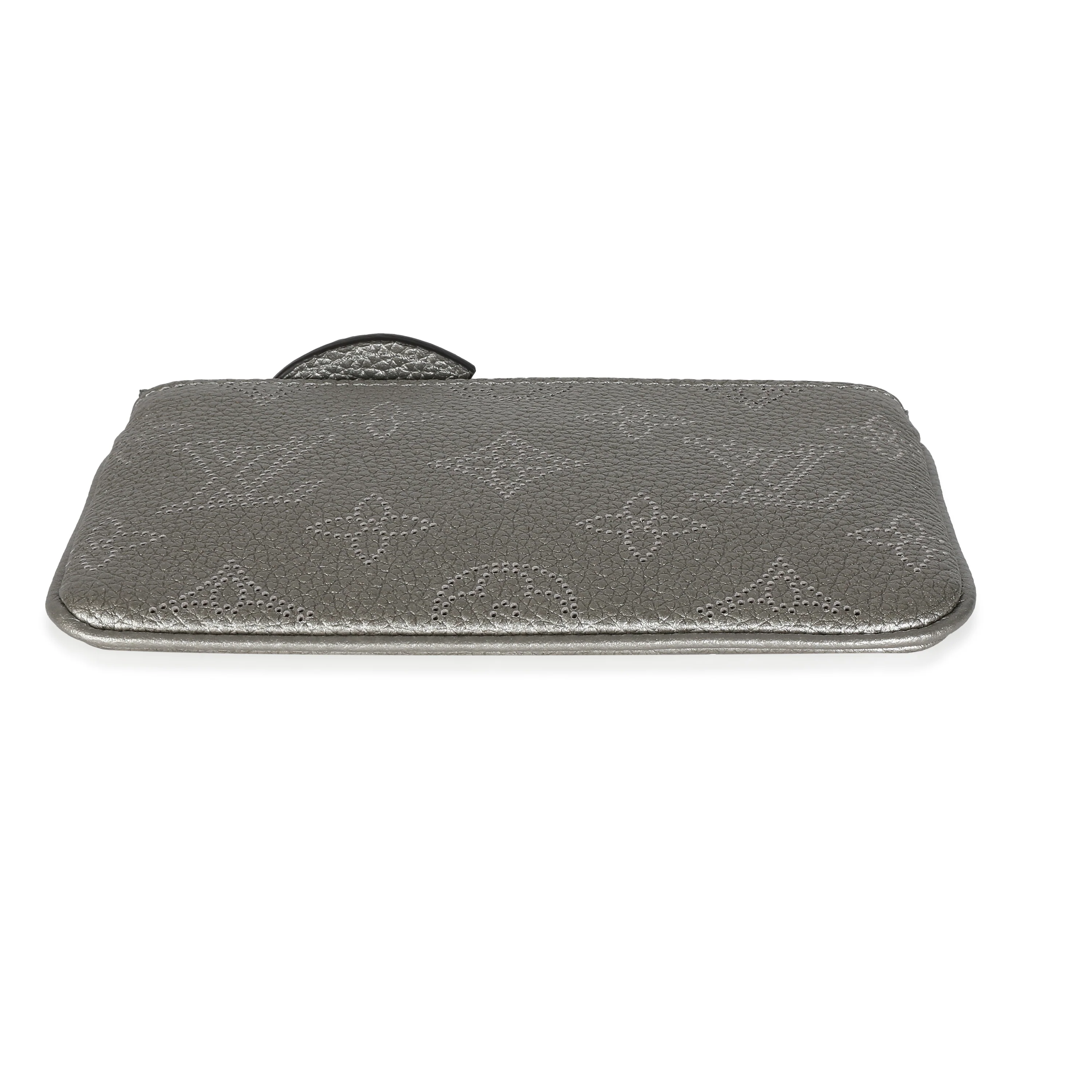 Silver Monogram Mahina Key Pouch - Image 5