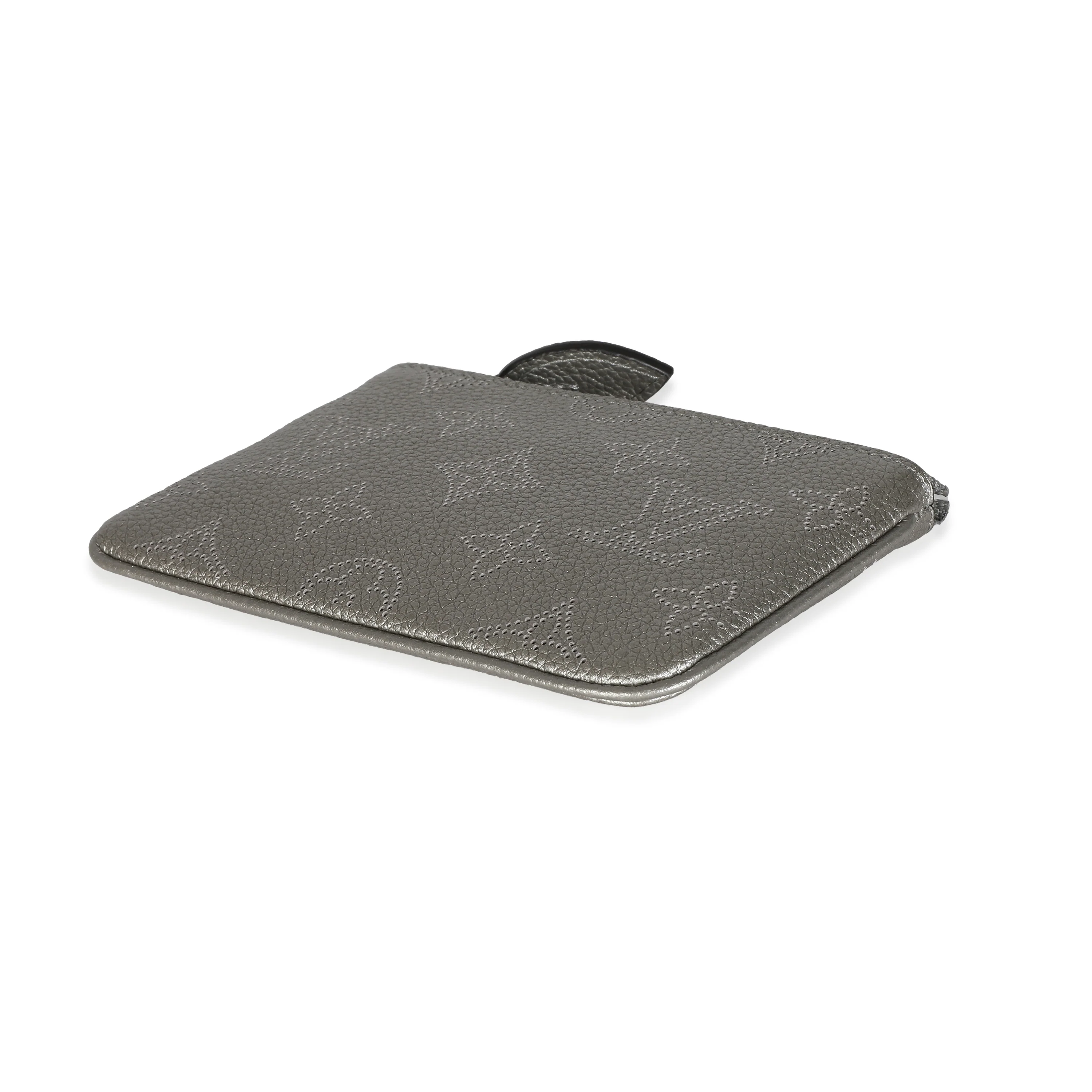Silver Monogram Mahina Key Pouch - Image 7