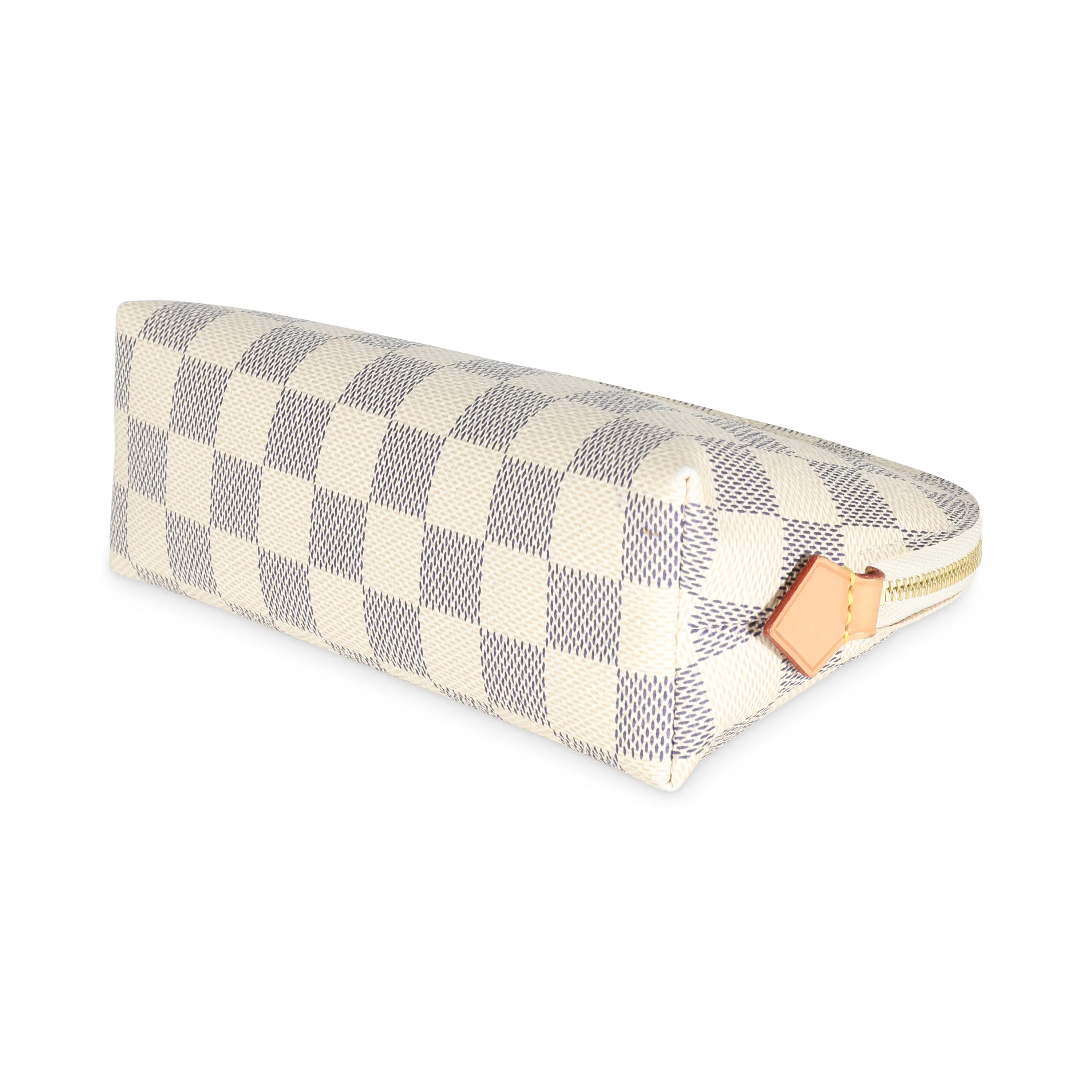 Damier Azur Canvas Cosmetic Pouch - Image 6
