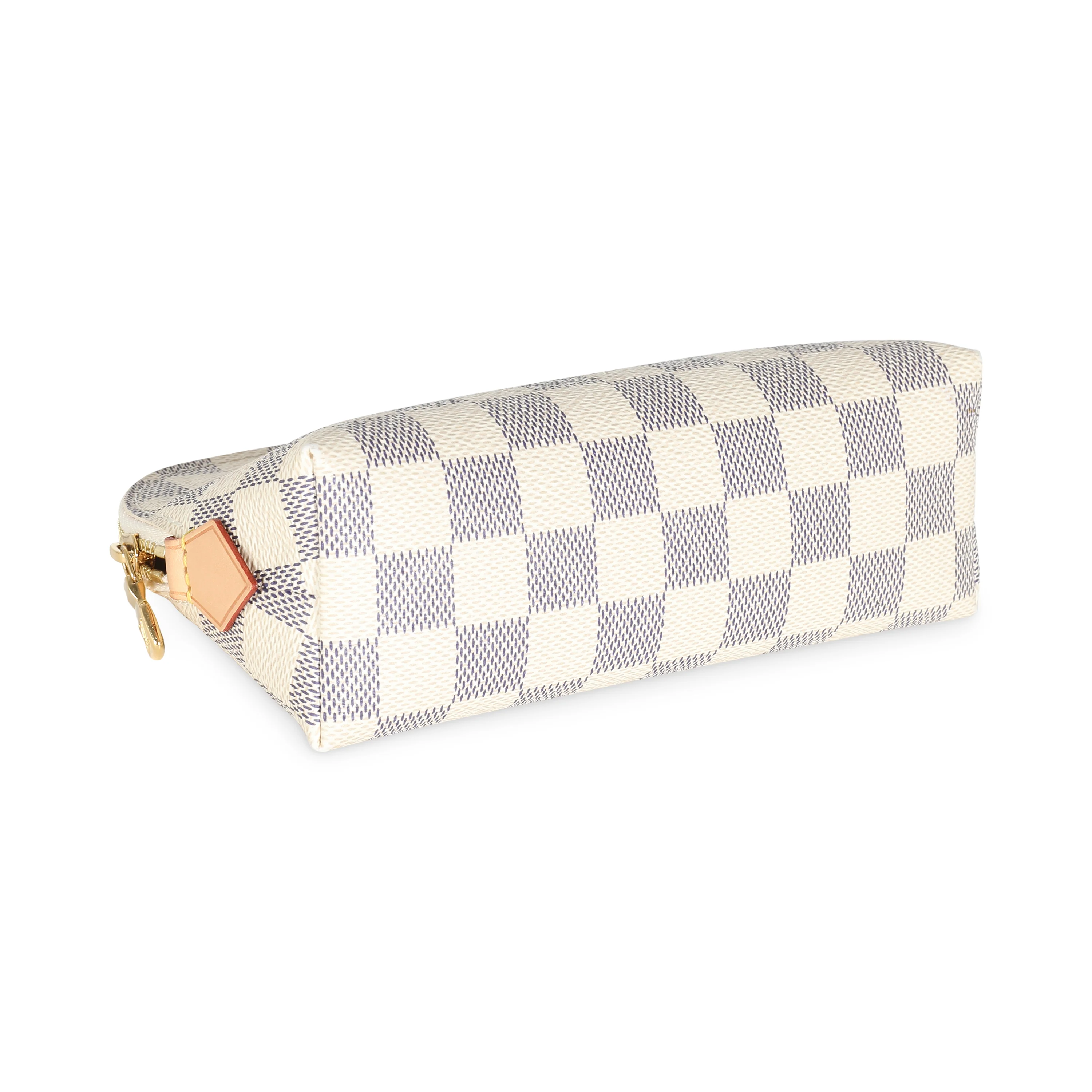 Damier Azur Canvas Cosmetic Pouch - Image 7