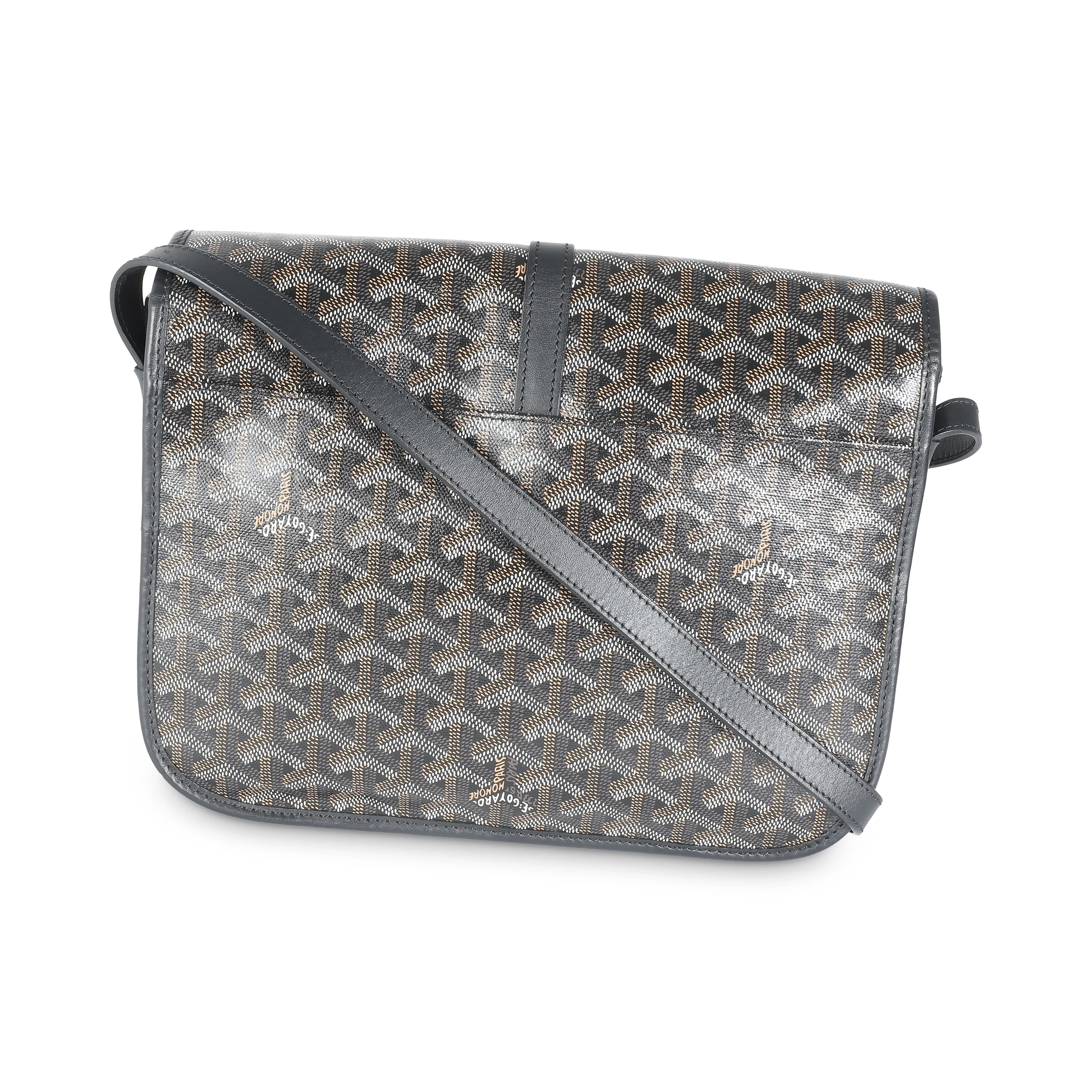 Black Goyardine Canvas Belvedere II MM - Image 4
