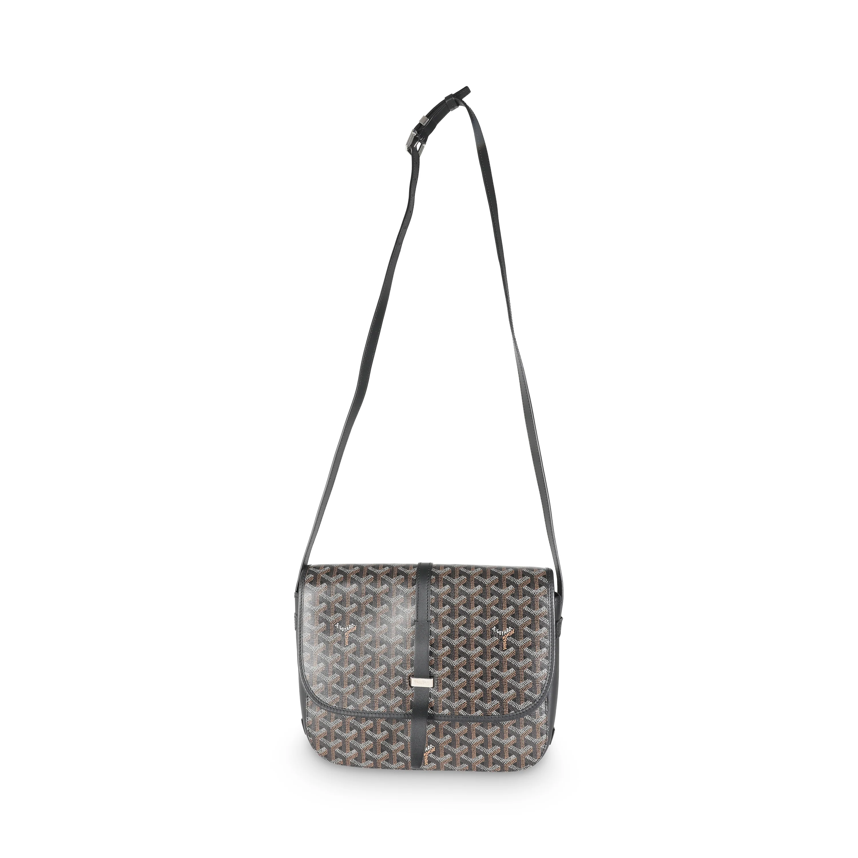 Black Goyardine Canvas Belvedere II MM - Image 8
