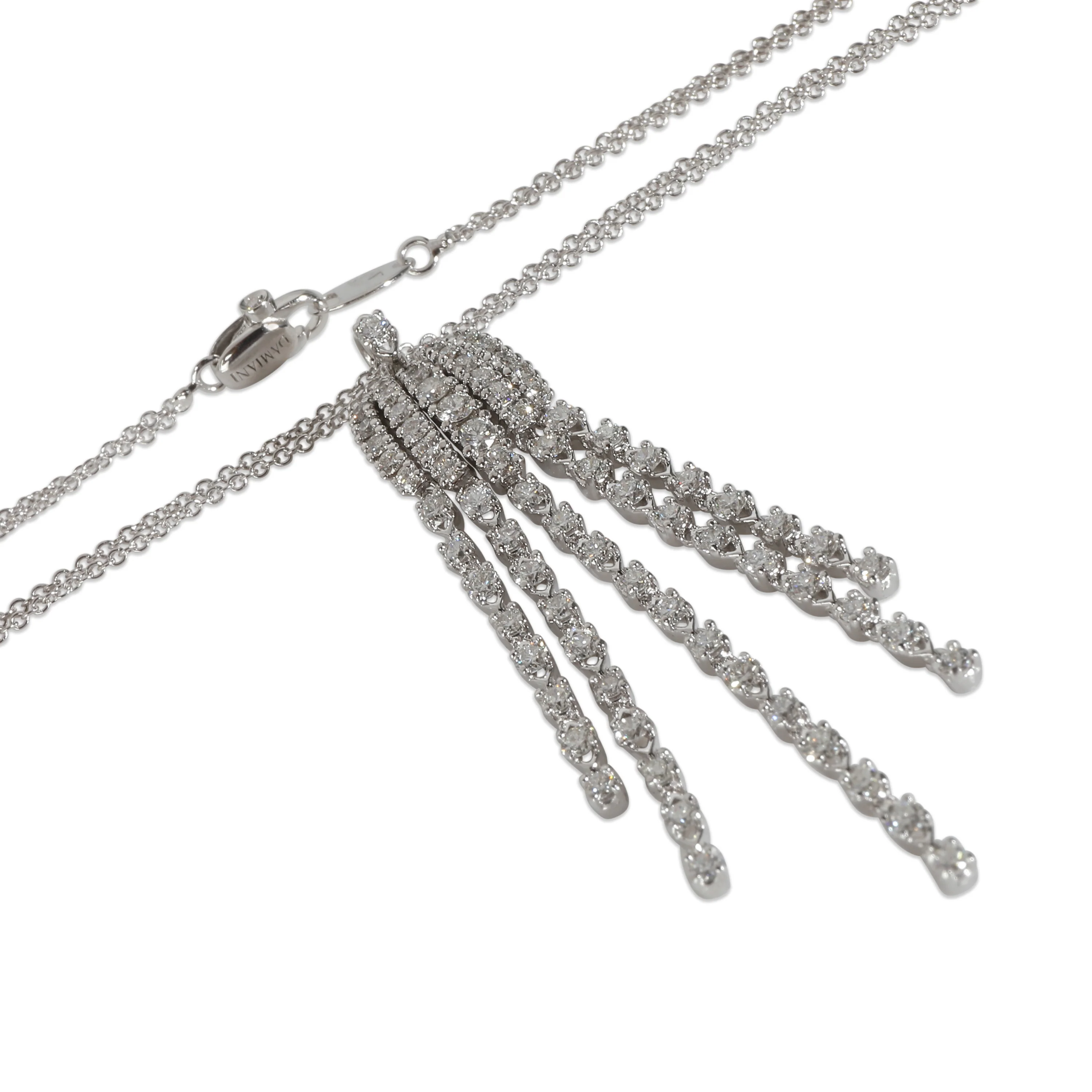 Sorgente Fashion Necklace in 18k White Gold 1.9 CTW - Image 3