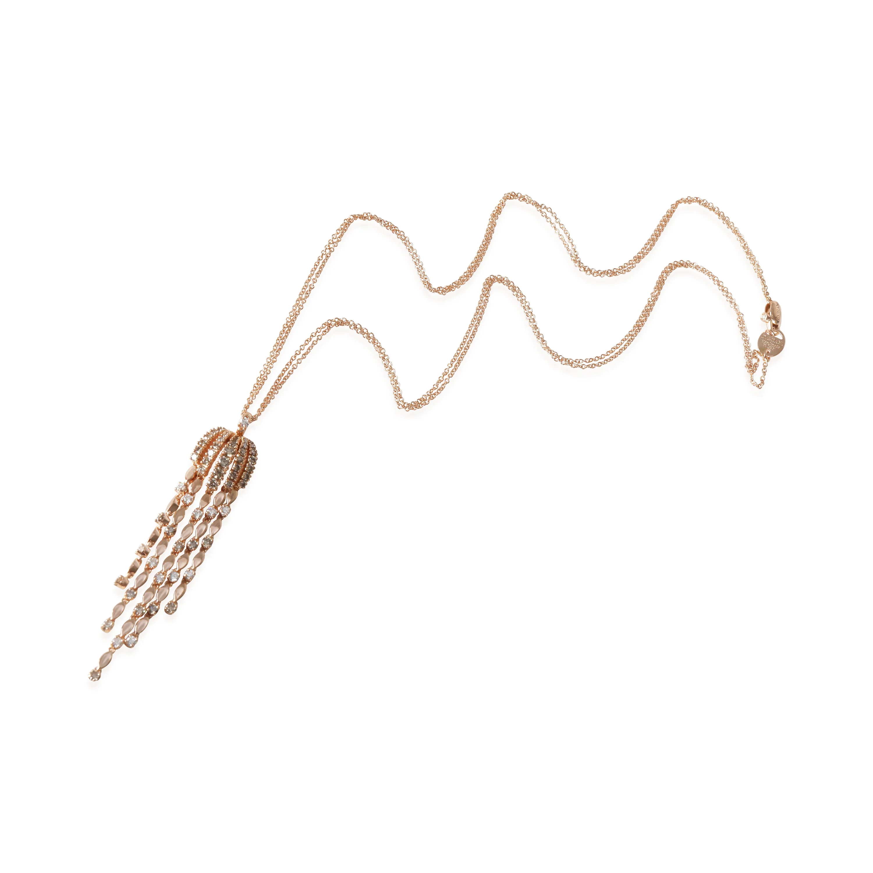 Sorgente Necklace in 18k Rose Gold 1.29 CTW - Image 3