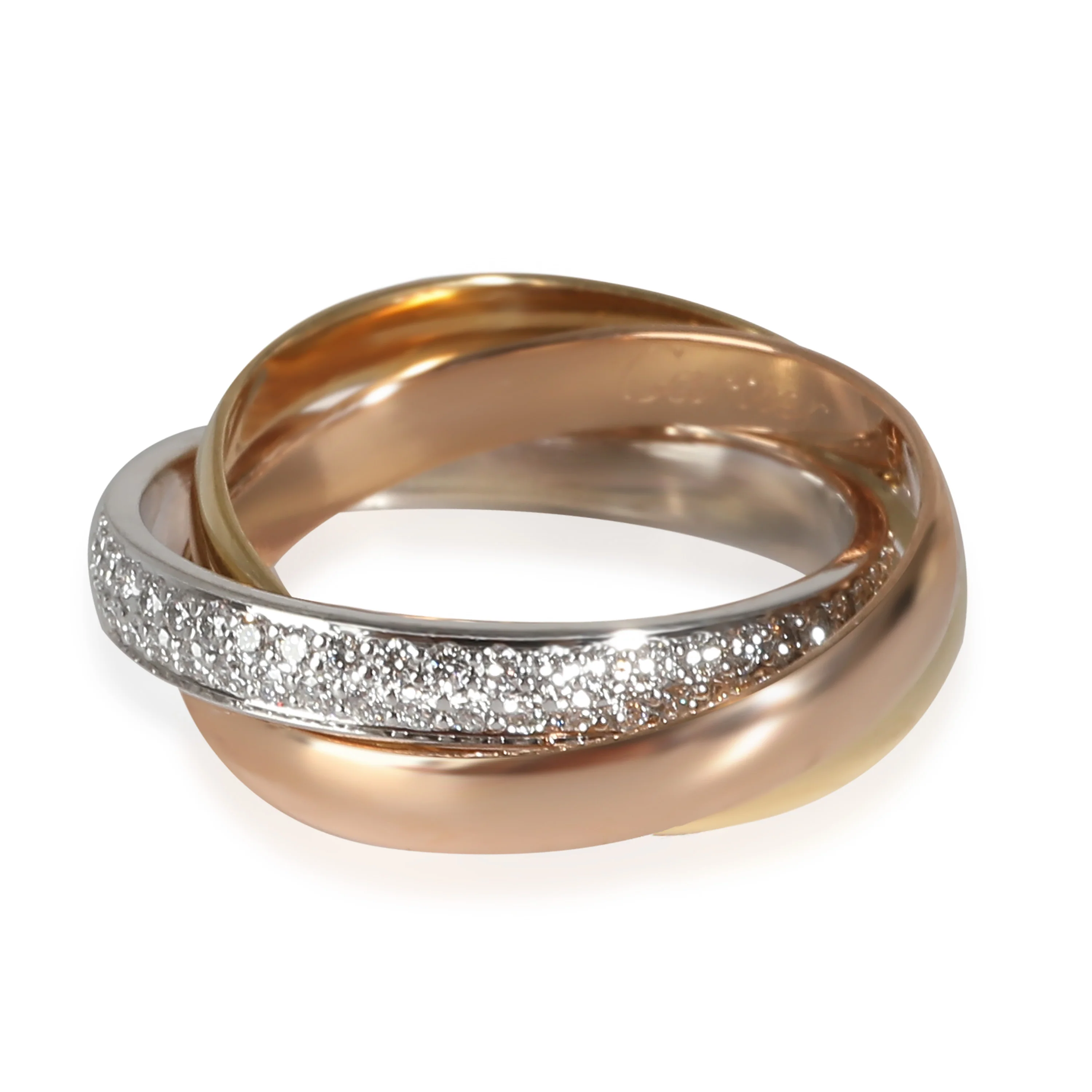Trinity Ring, Small Model, Diamonds - Image 3