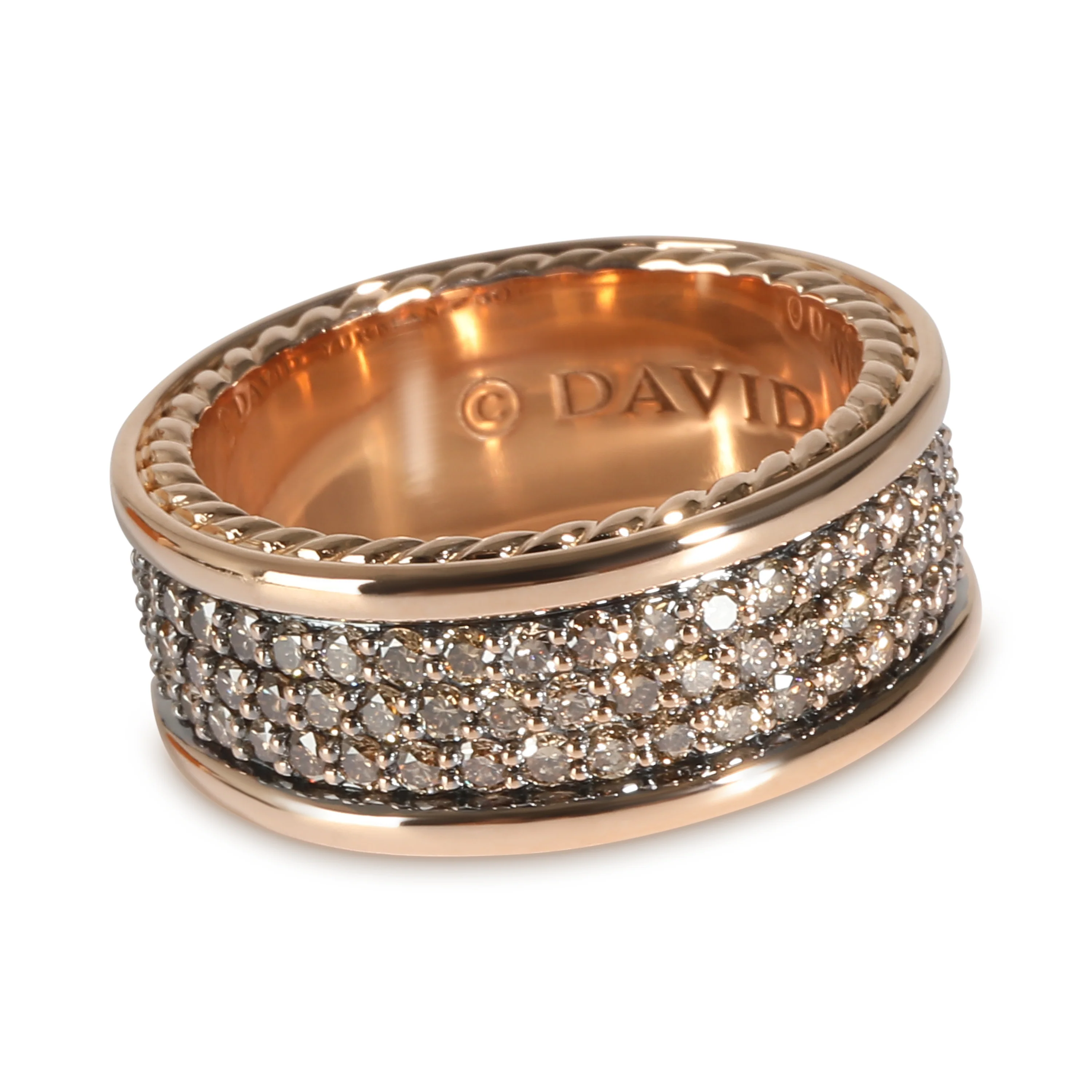 Streamline Diamond Band in 18k Rose Gold 2.07 CTW - Image 2