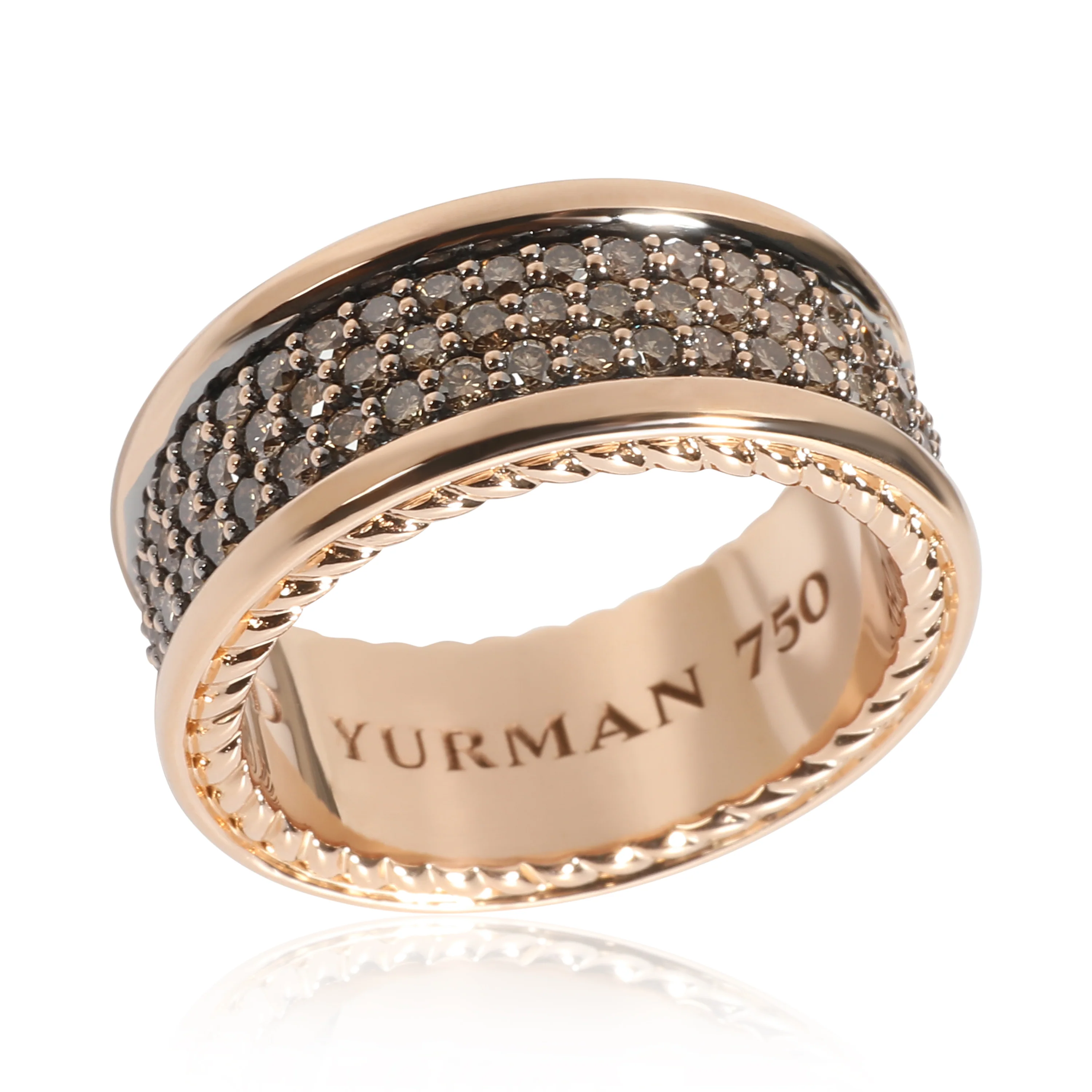 Streamline Diamond Band in 18k Rose Gold 2.07 CTW - Image 4
