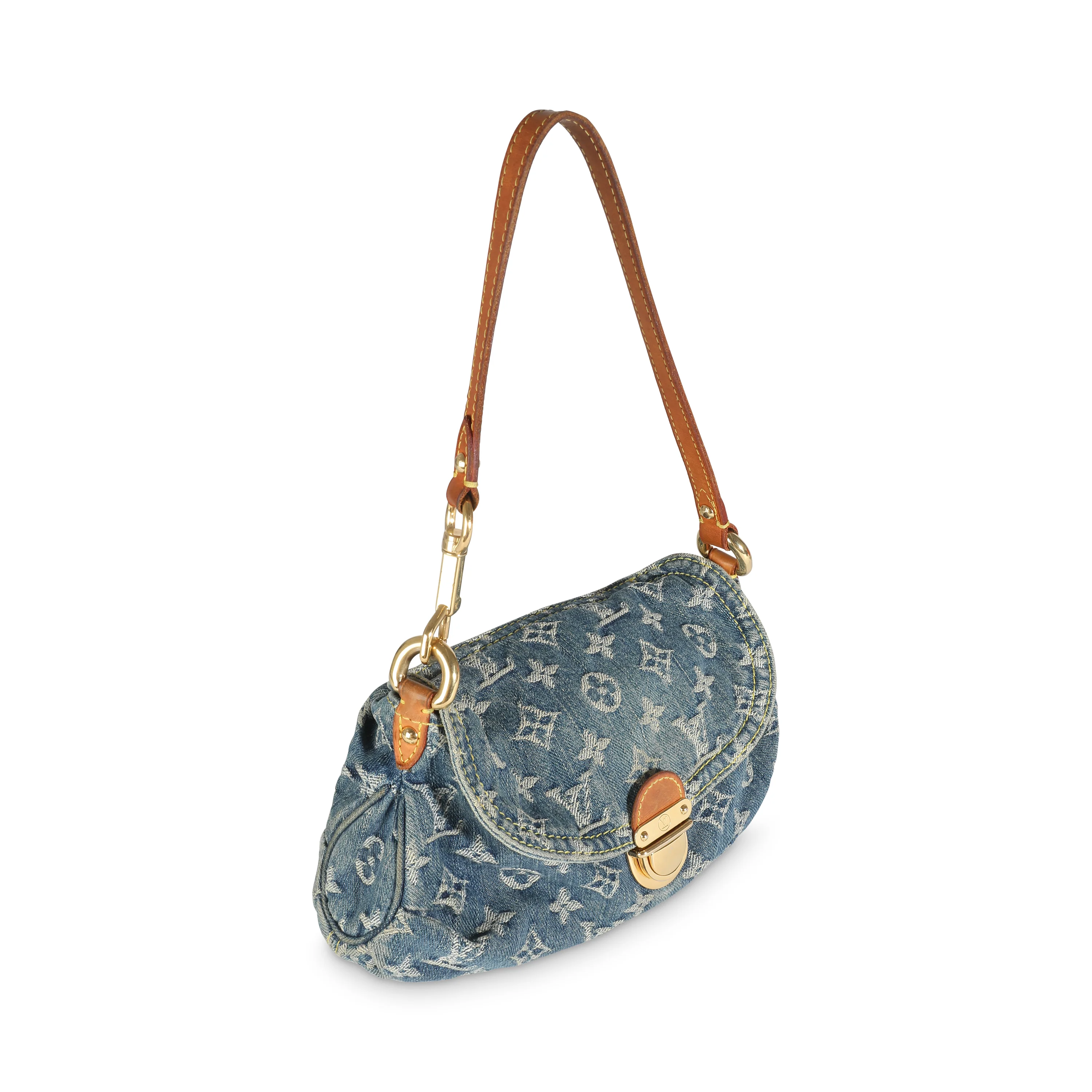 Blue Monogram Denim Pleaty - Image 3