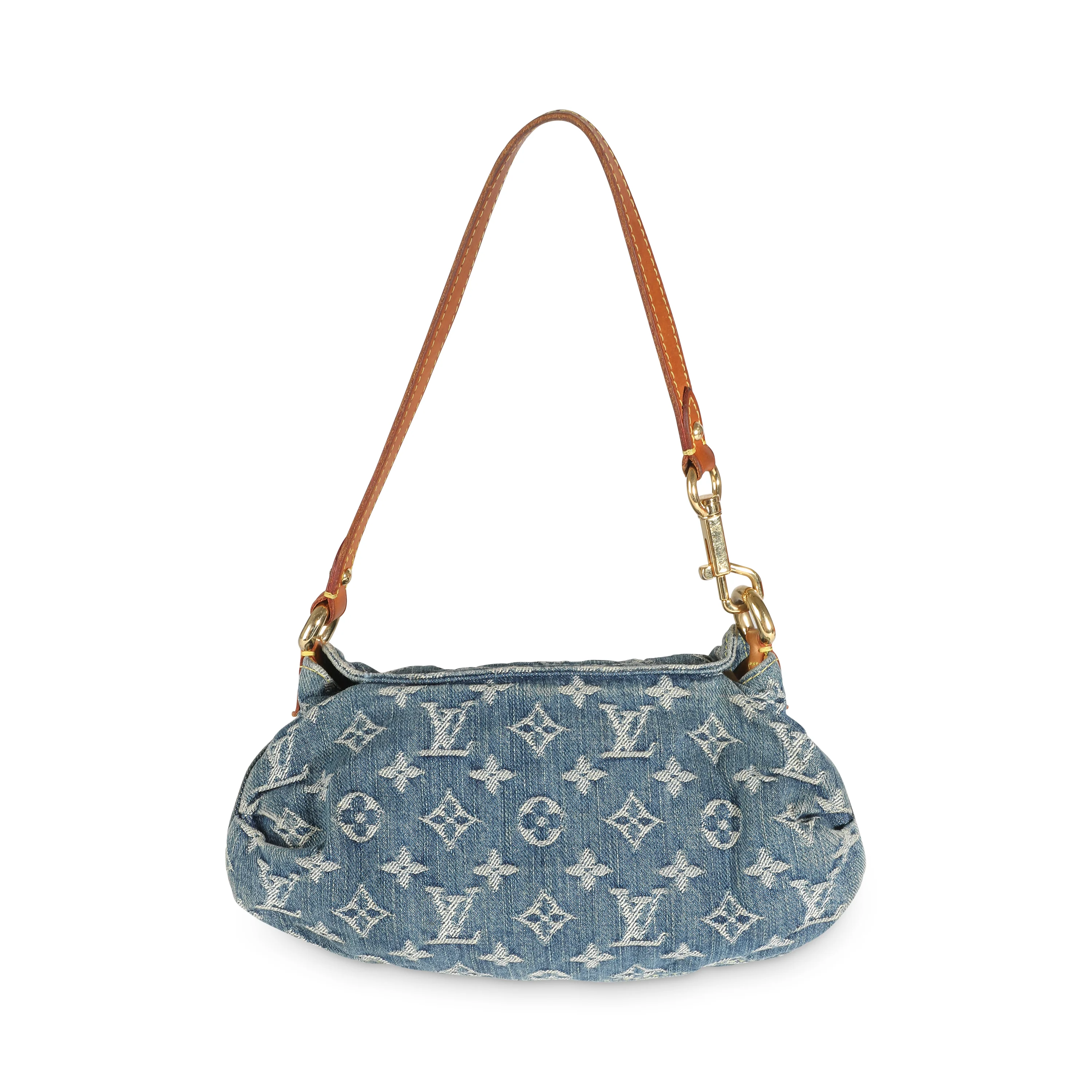 Blue Monogram Denim Pleaty - Image 4