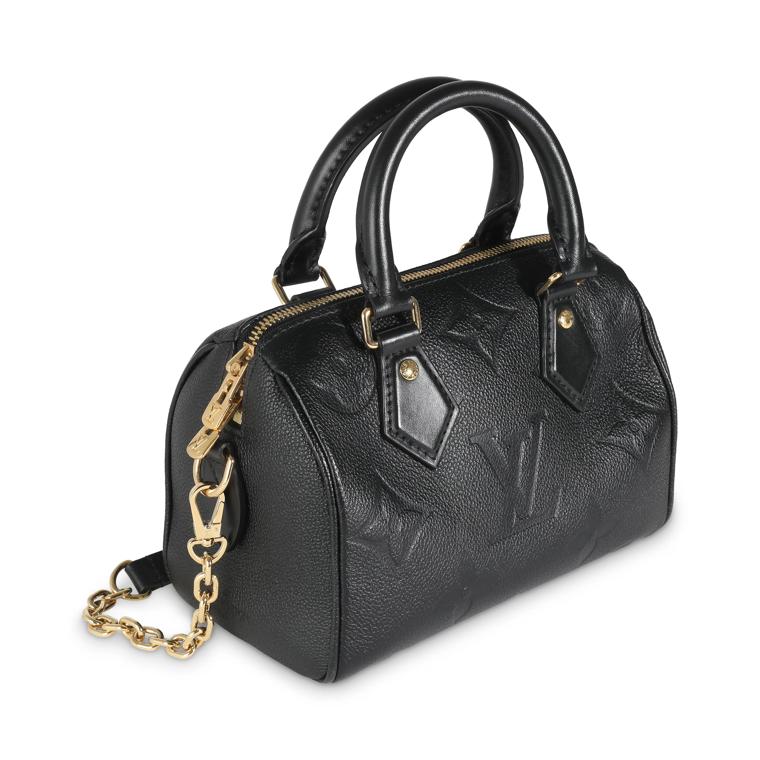 Black Monogram Empreinte Speedy Bandouliere 20 - Image 3