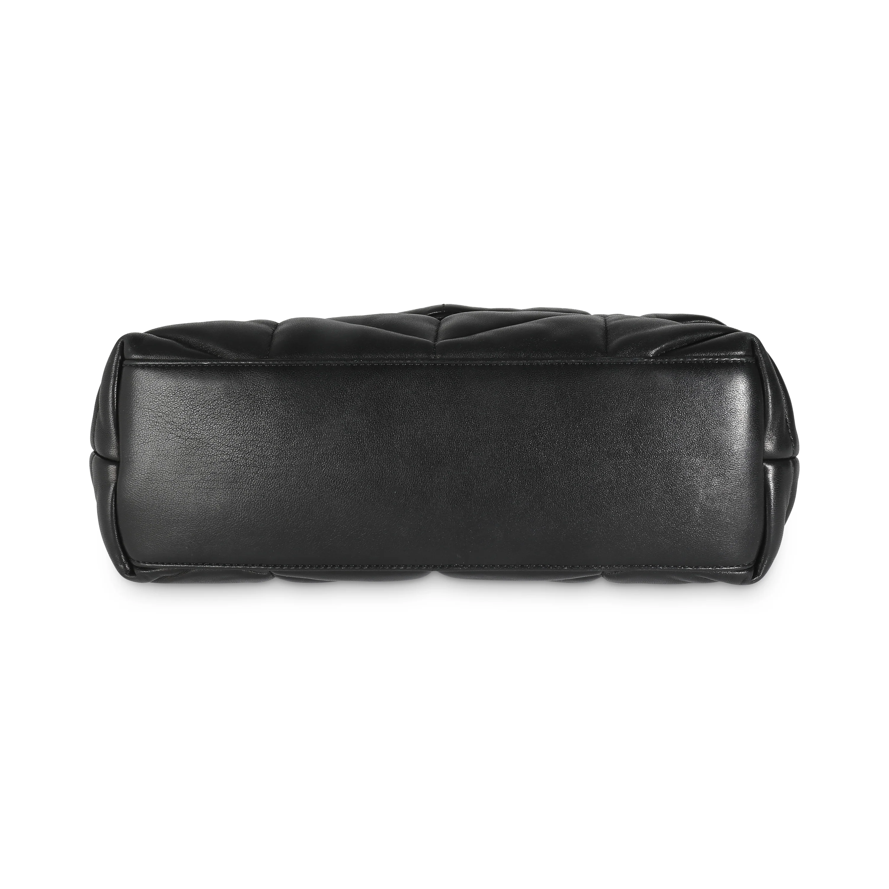 Black Quilted Lambskin Small Loulou Puffer - Image 5