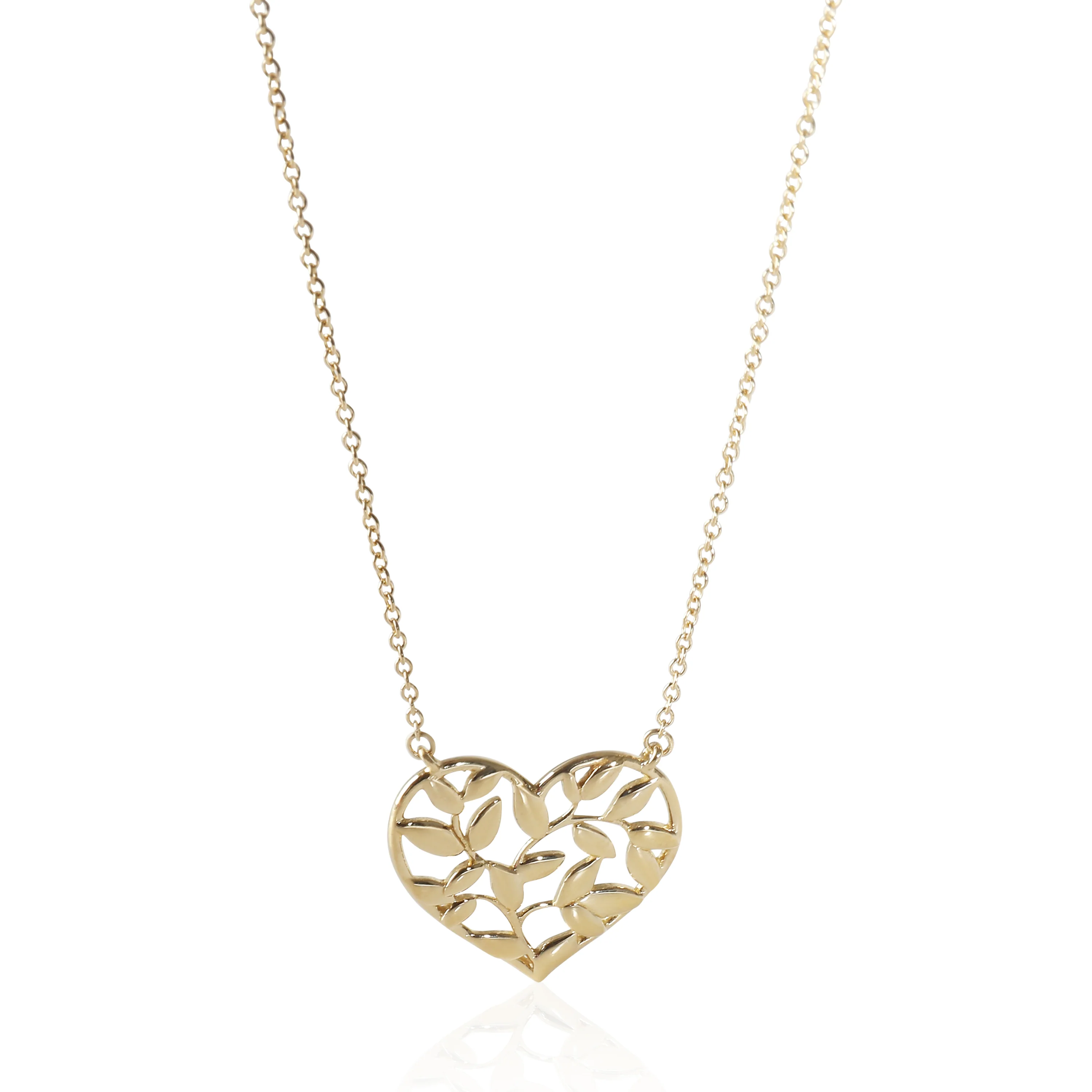 Paloma Picasso Olive Leaf Pendant in 18k Yellow Gold - Image 2