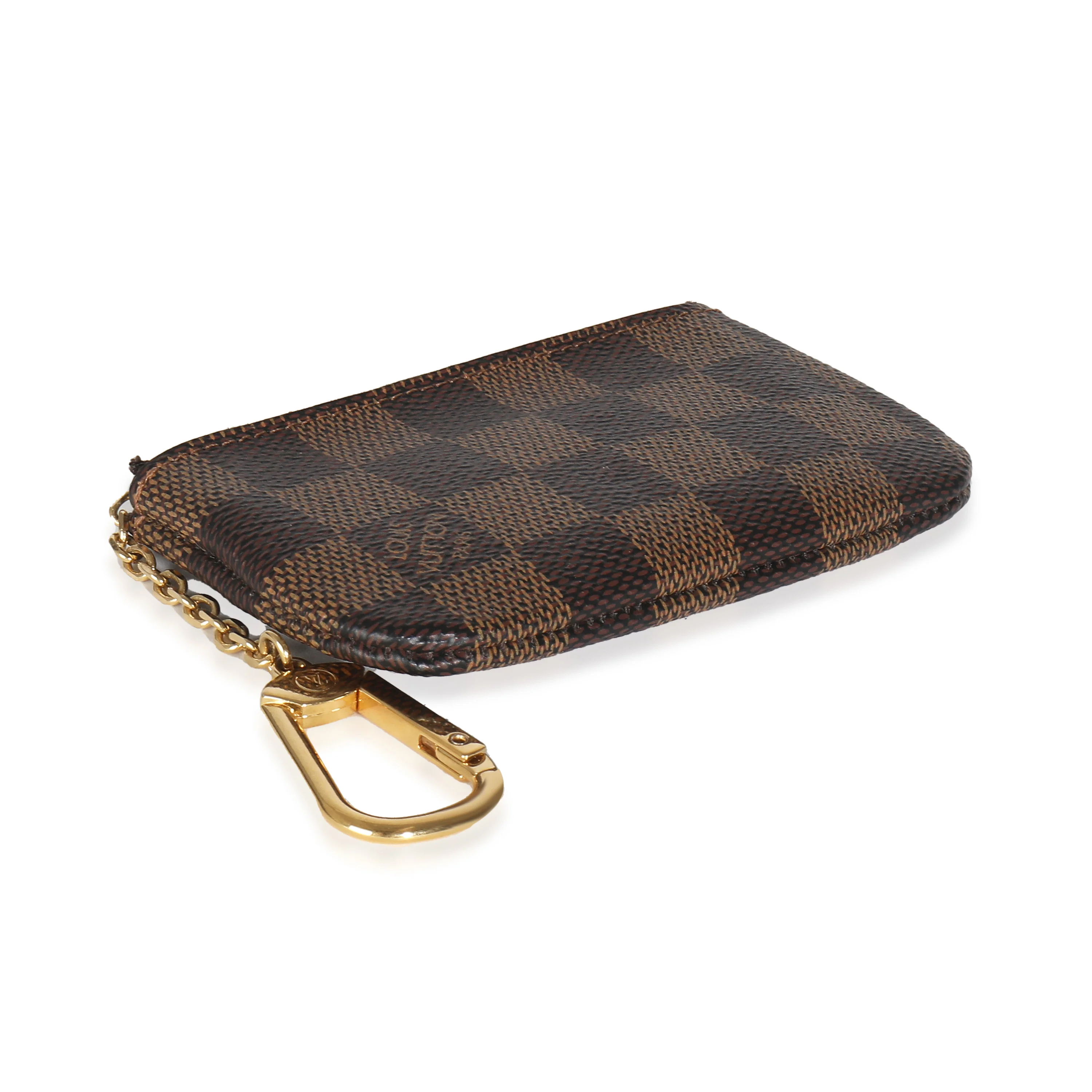 Damier Ebene Canvas Key Pouch - Image 5