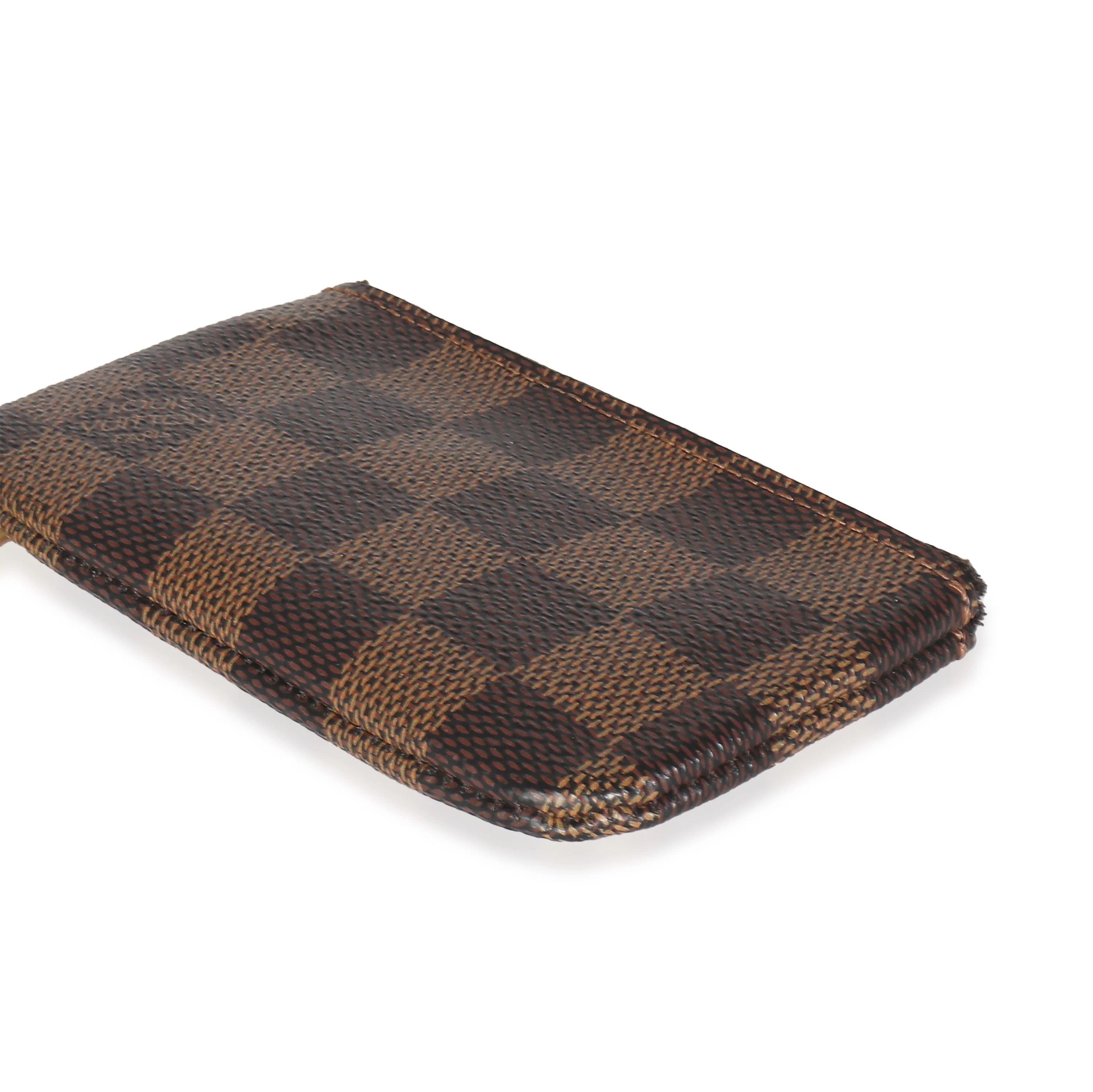 Damier Ebene Canvas Key Pouch - Image 6