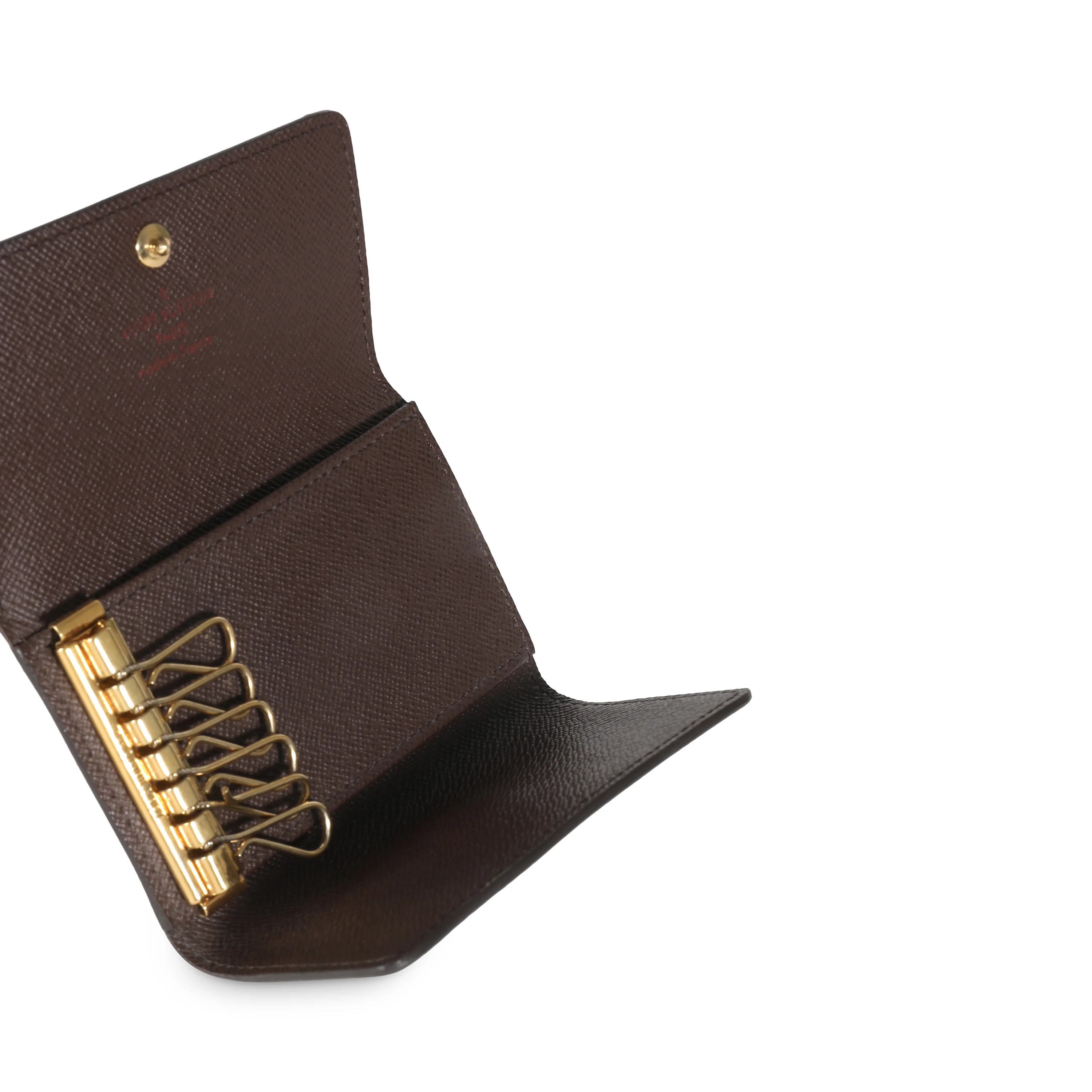Damier Ebene Canvas 6 Key Holder - Image 5