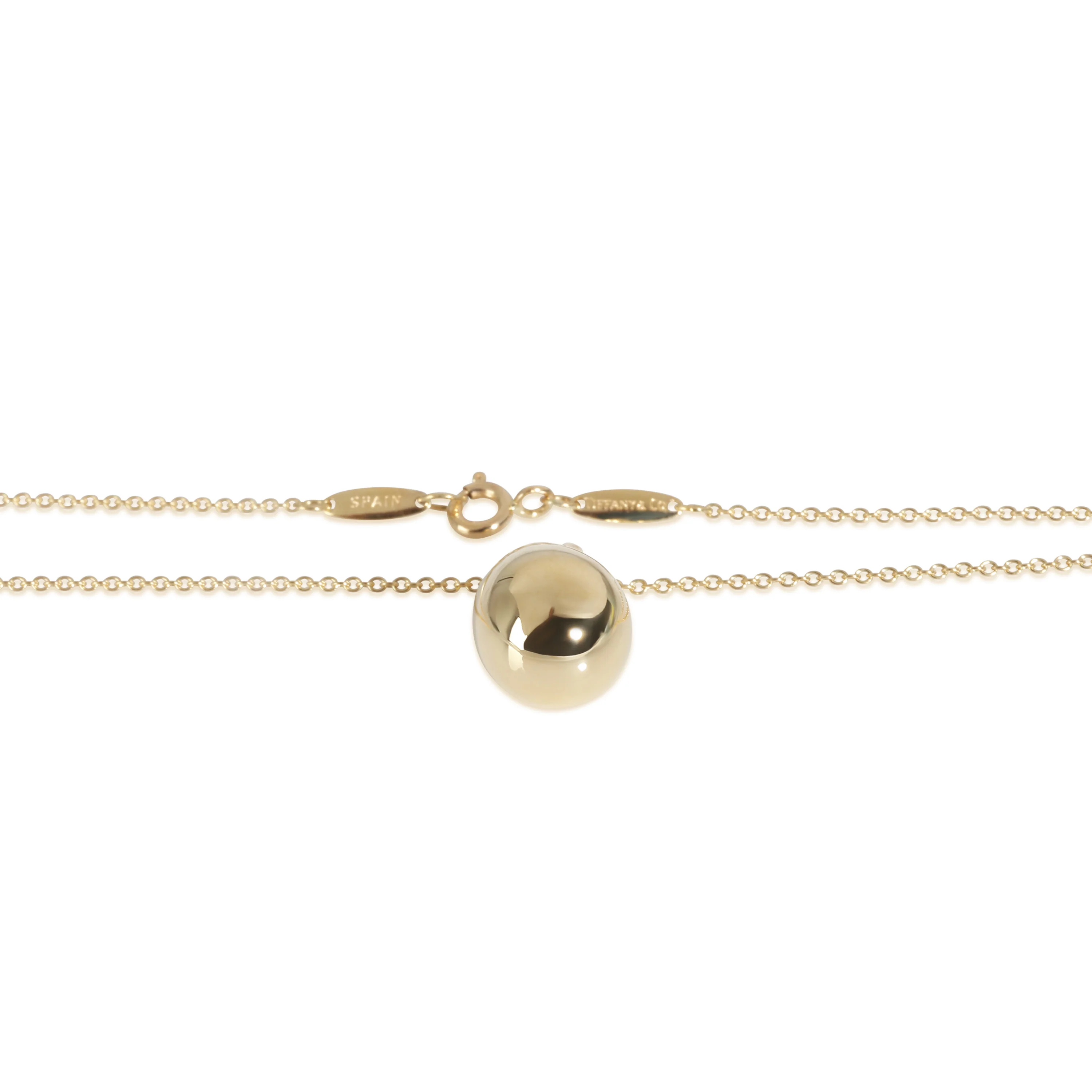 Elsa Peretti Teardrop Pendant in 18k Yellow Gold - Image 2