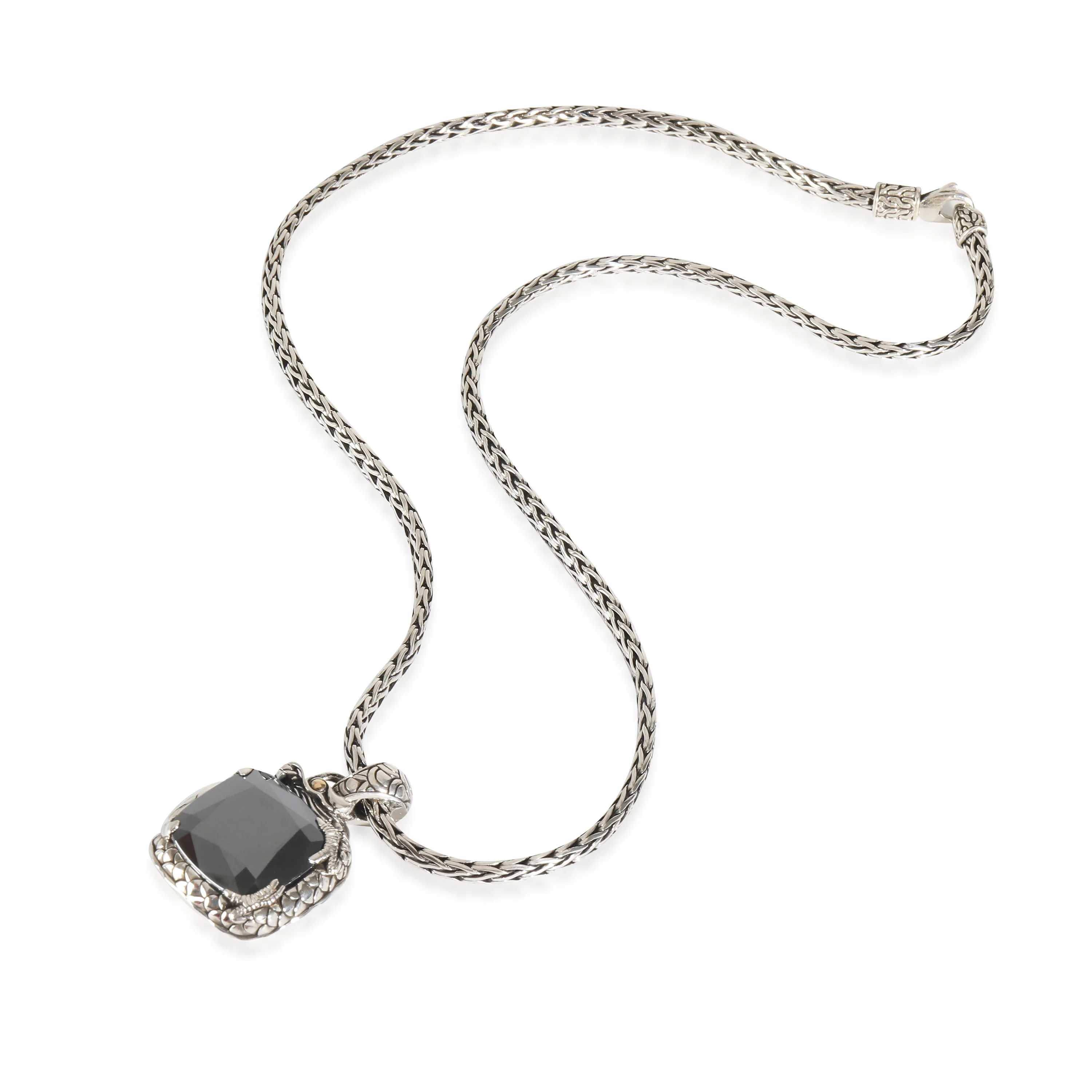 Naga Hematite Pendant in Sterling Silver - Image 2