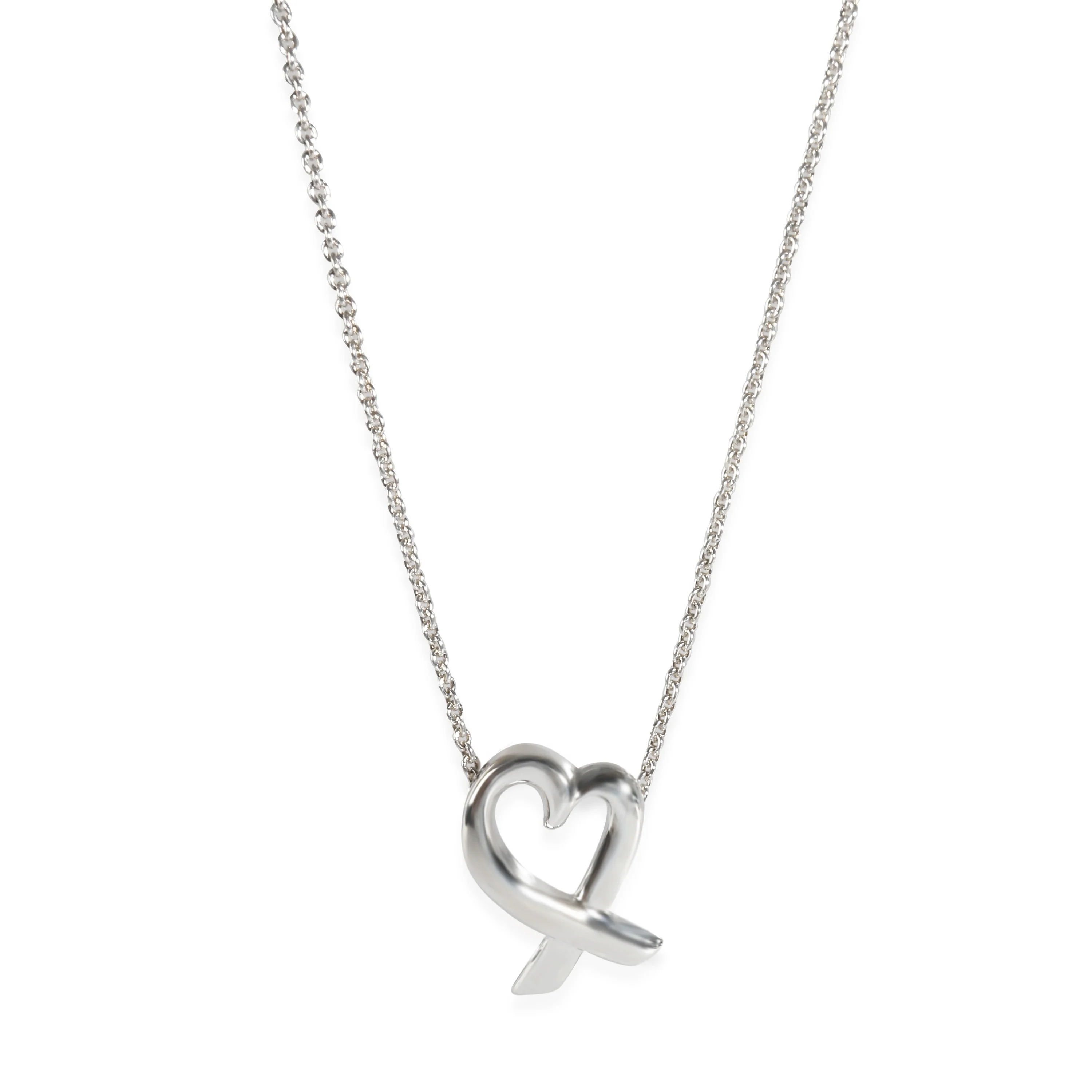 Paloma Picasso Loving Heart Pendant in Sterling Silver