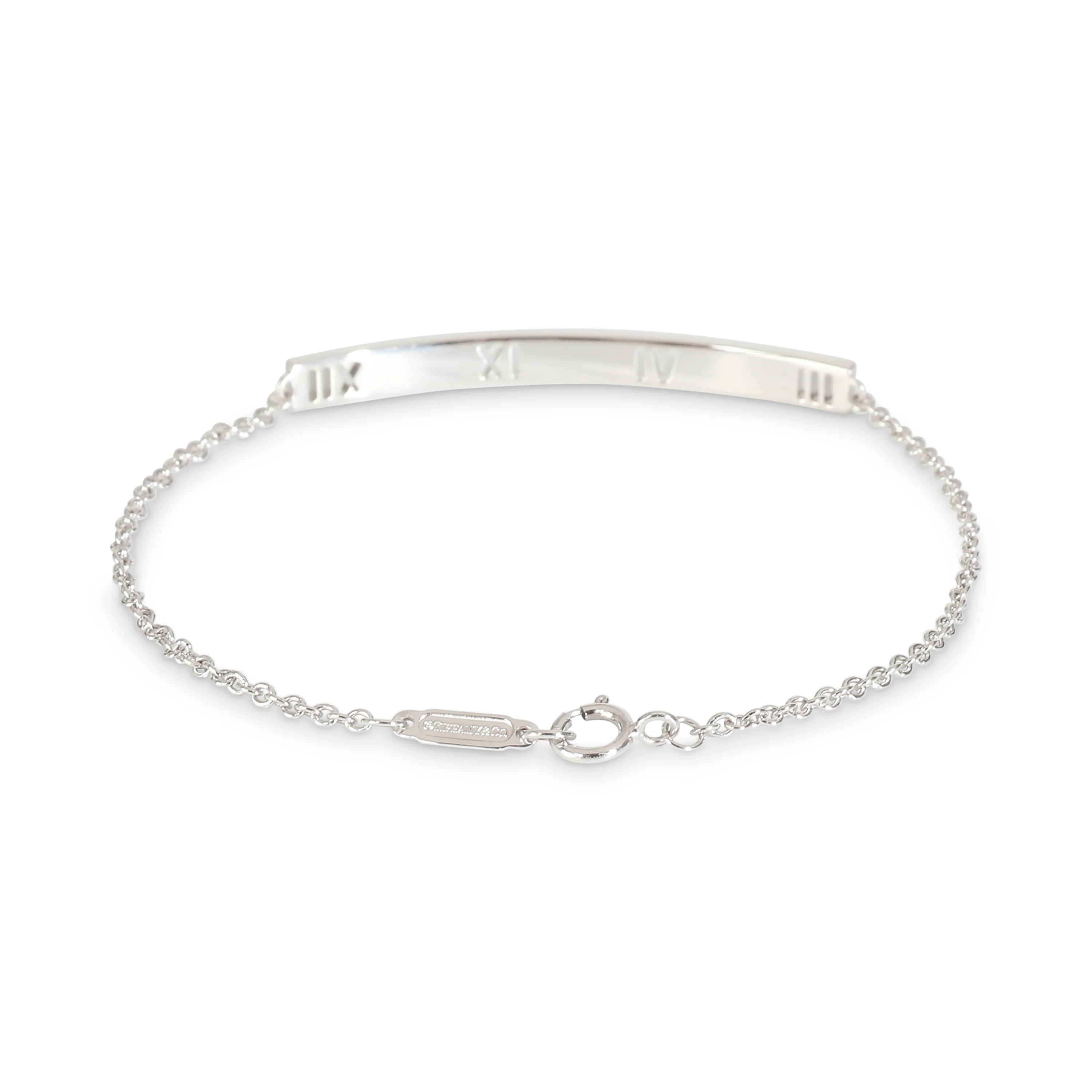 Atlas Bracelet in 18k White Gold 0.03 CTW - Image 3