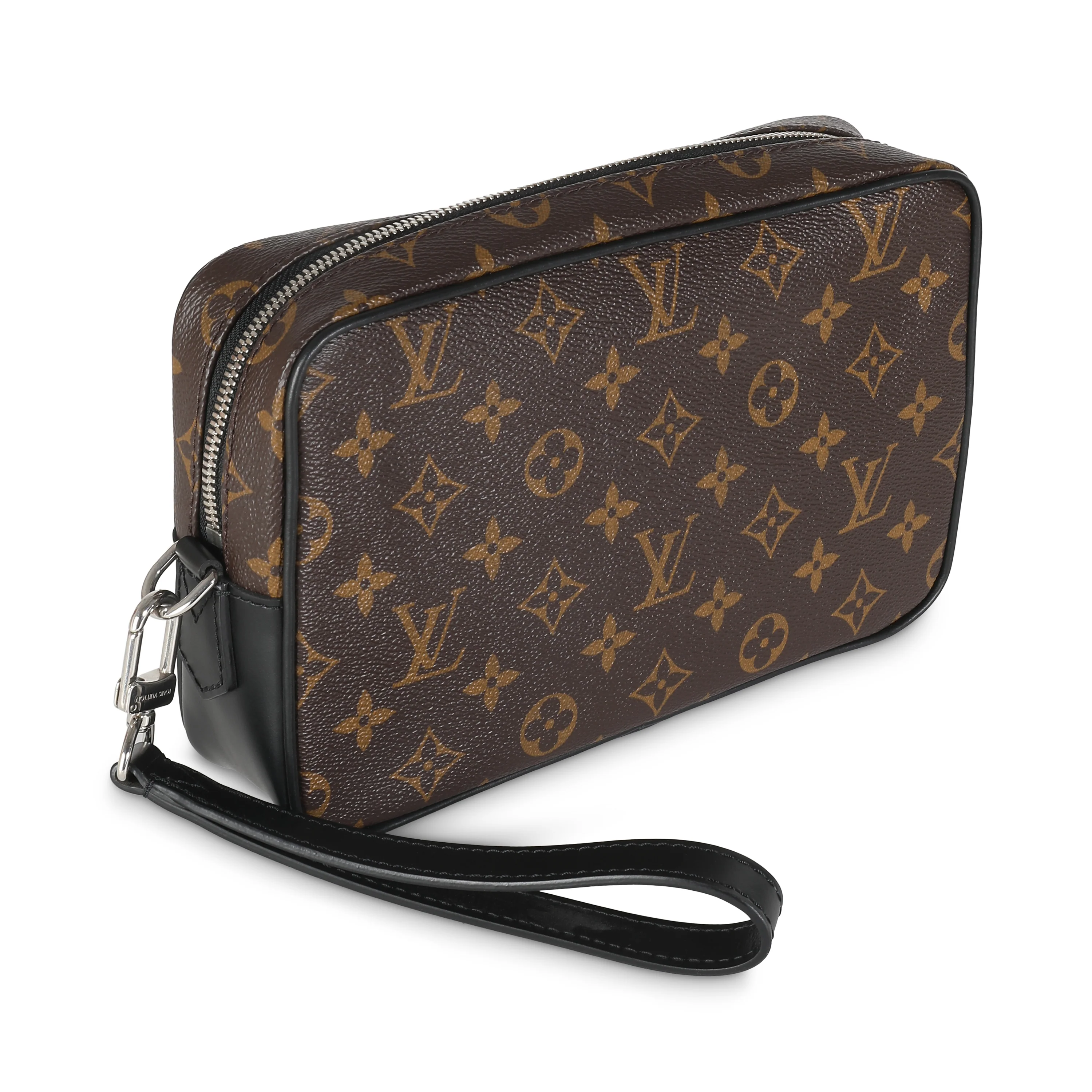 Monogram Macassar Canvas Kasai Clutch - Image 3