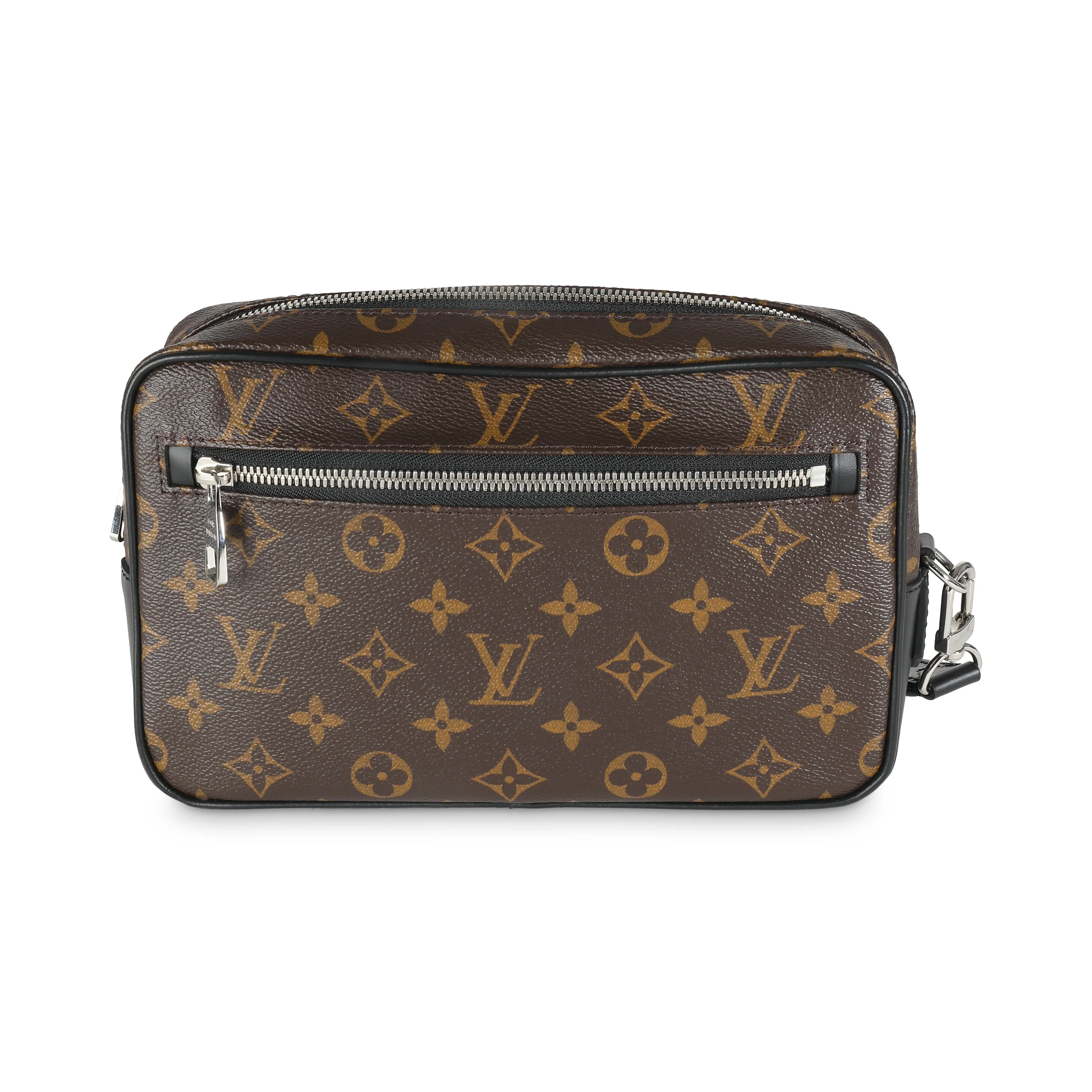 Monogram Macassar Canvas Kasai Clutch - Image 4