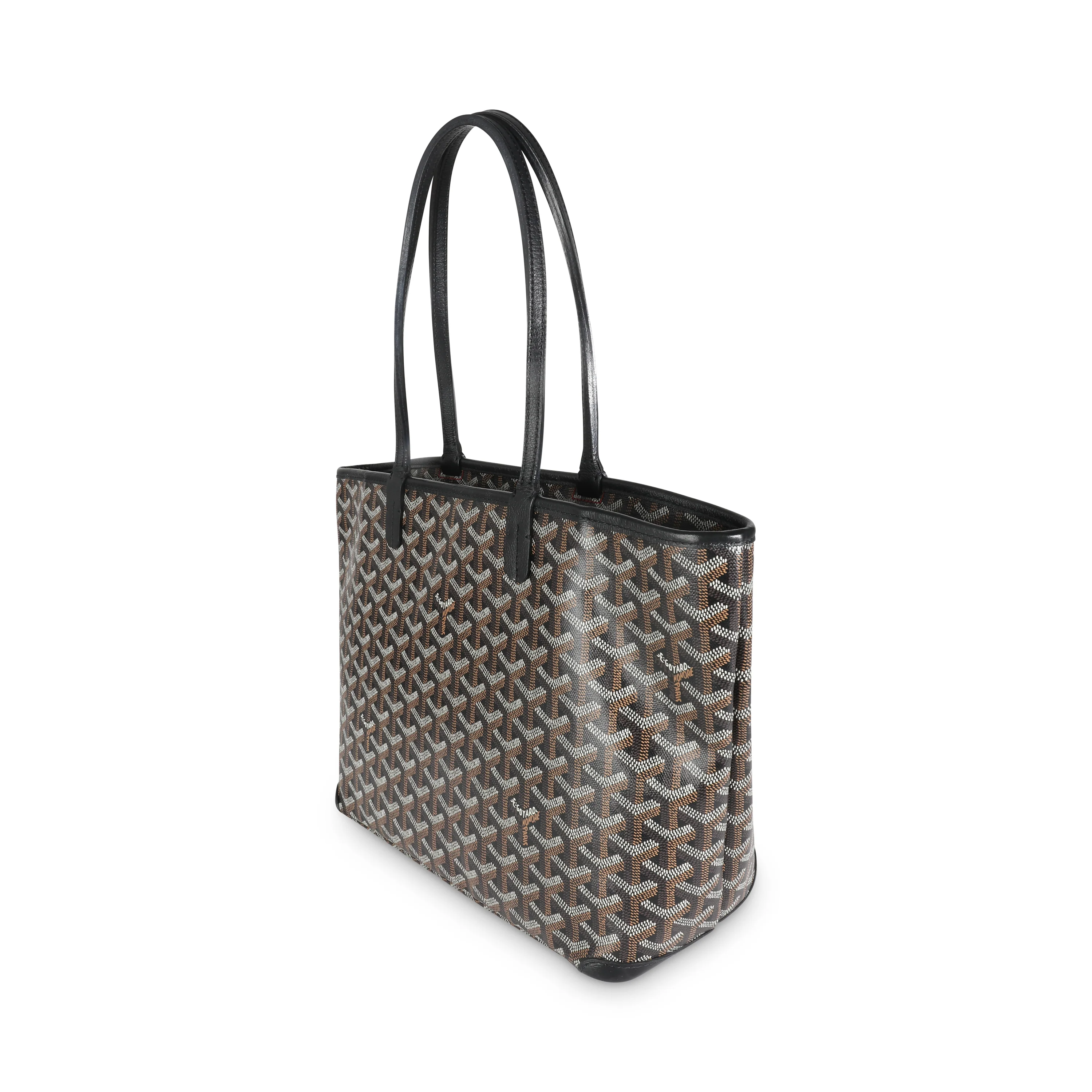 Black Goyardine Canvas Artois PM - Image 2