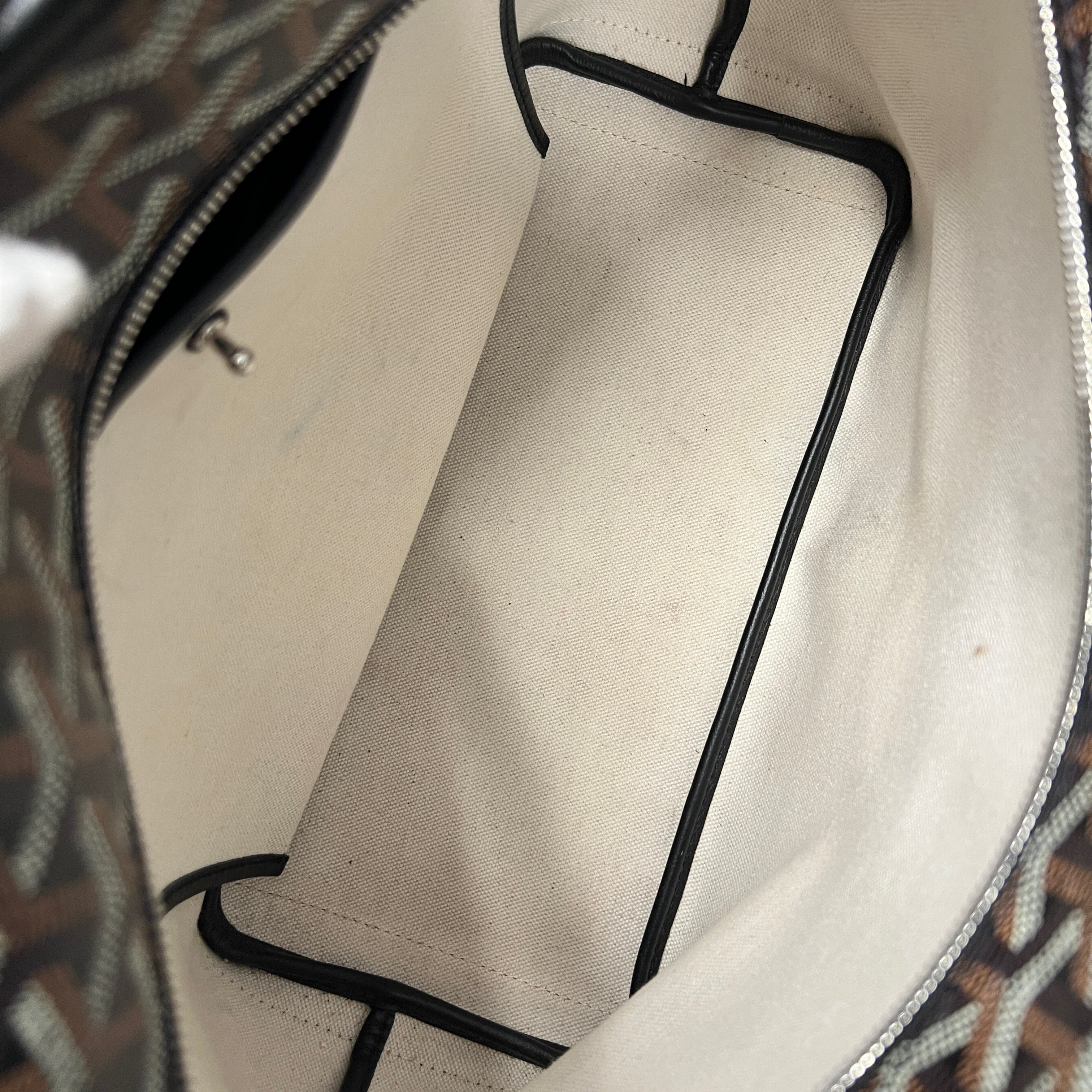 Black Goyardine Canvas Artois PM - Image 8