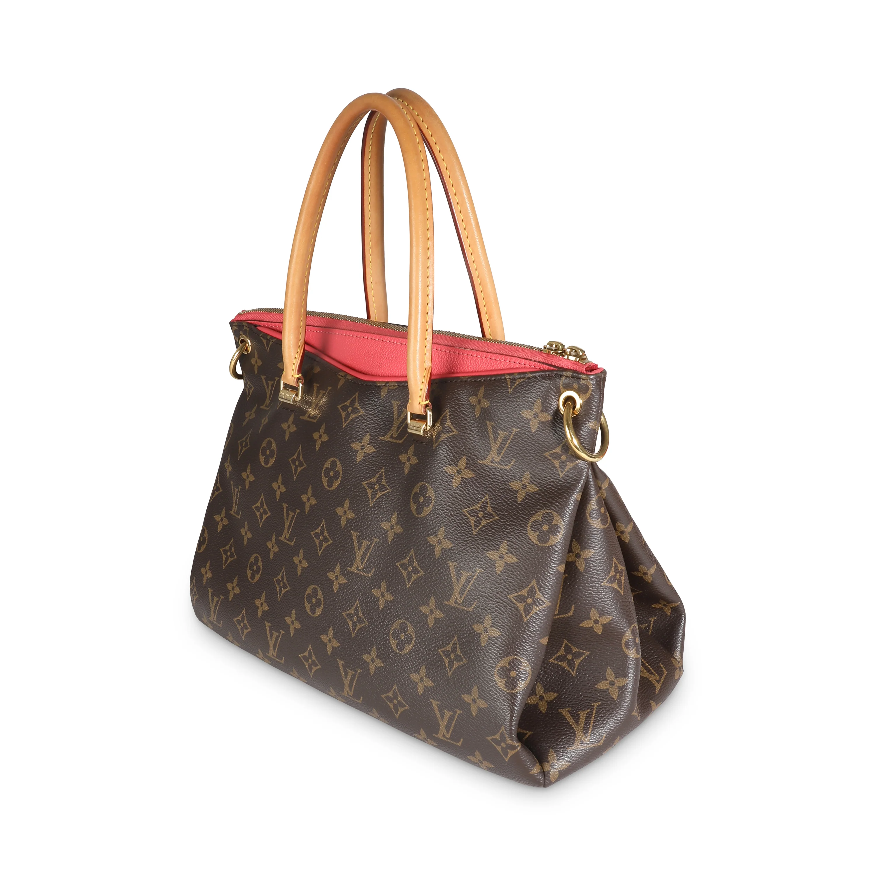 Litchi Monogram Canvas Pallas - Image 3