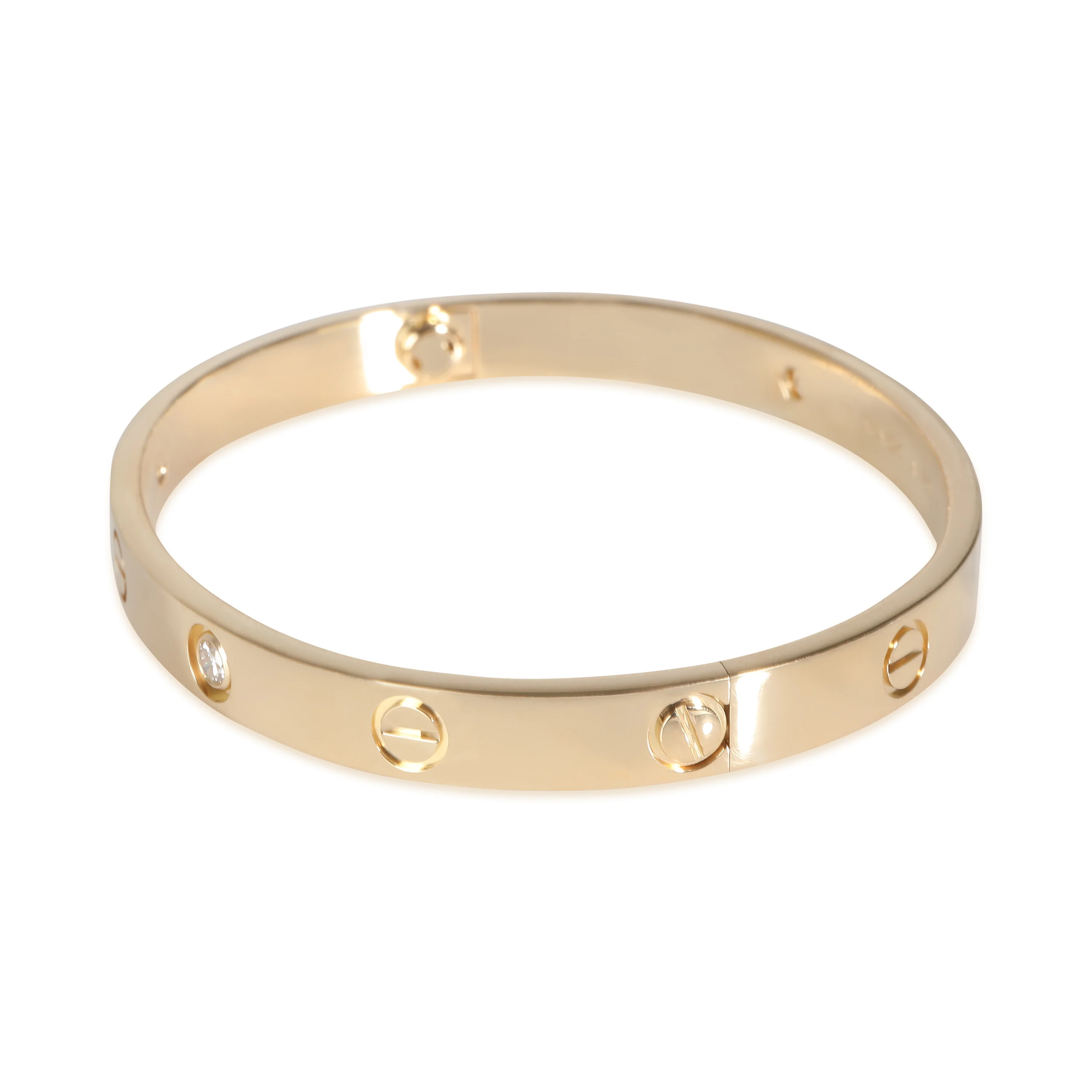 Love Bracelet, Diamonds (Yellow Gold) - Image 2